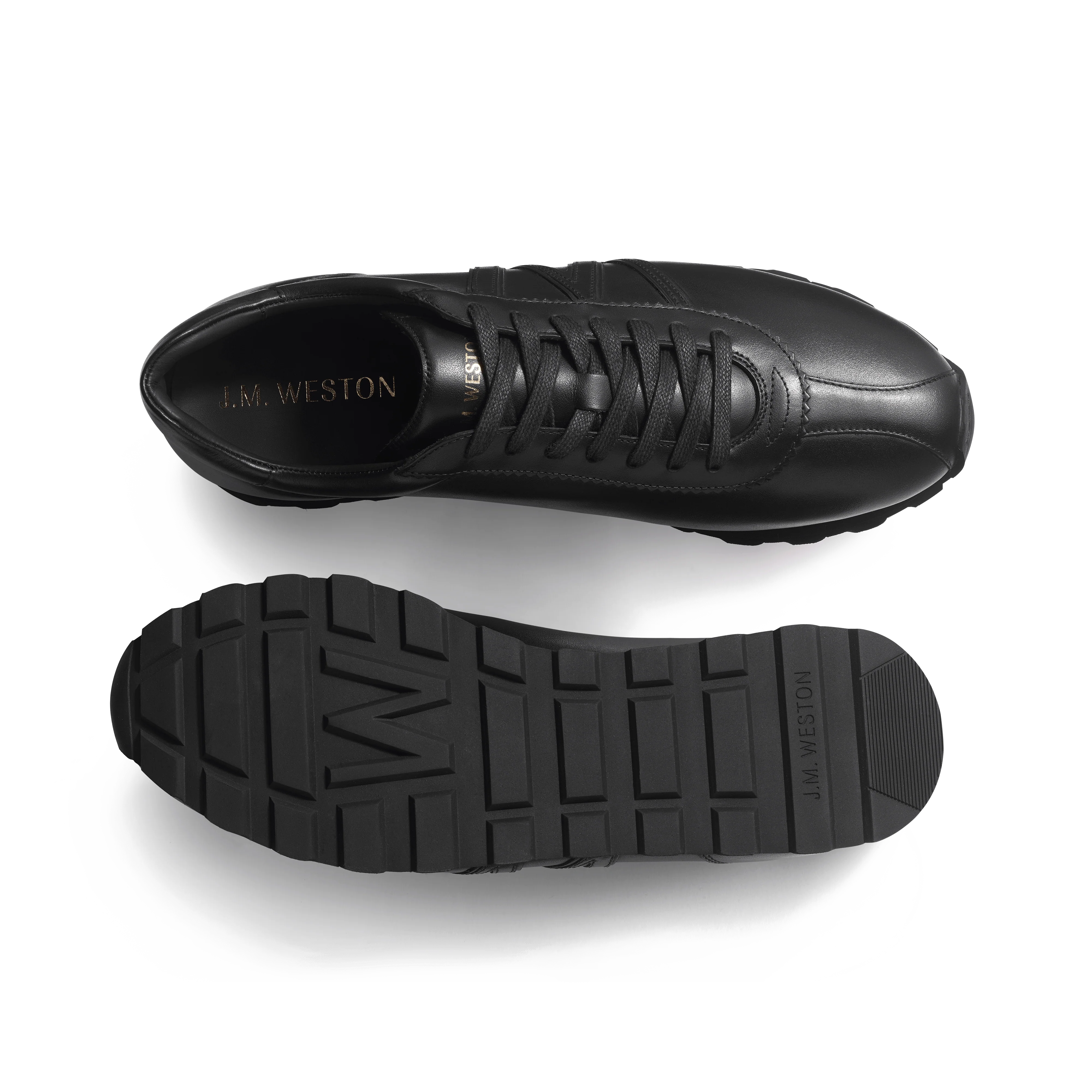Basket On My Way [cuir veau lisse sport noir] - Image 4