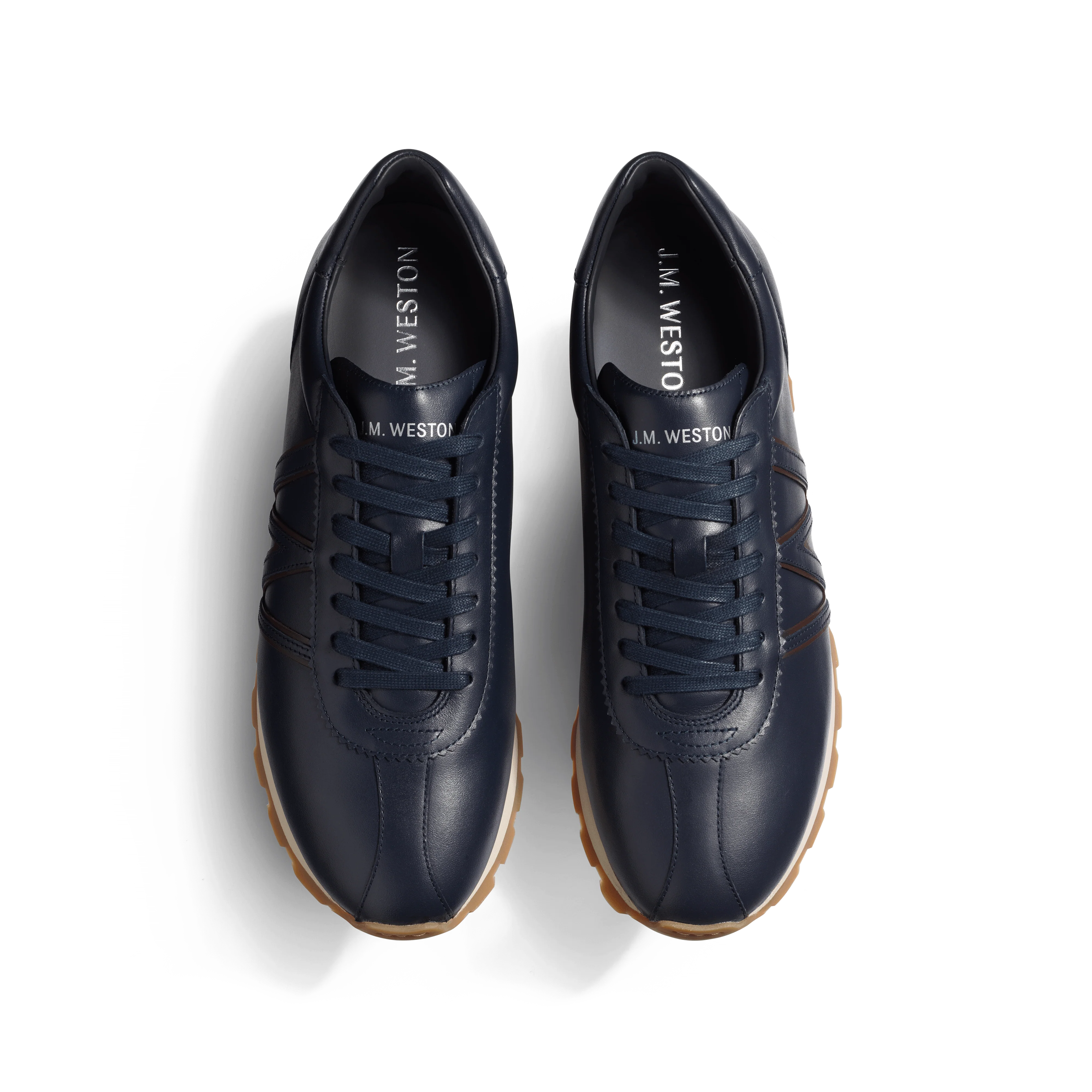 Basket On My Way [cuir veau sport marine] - Image 3