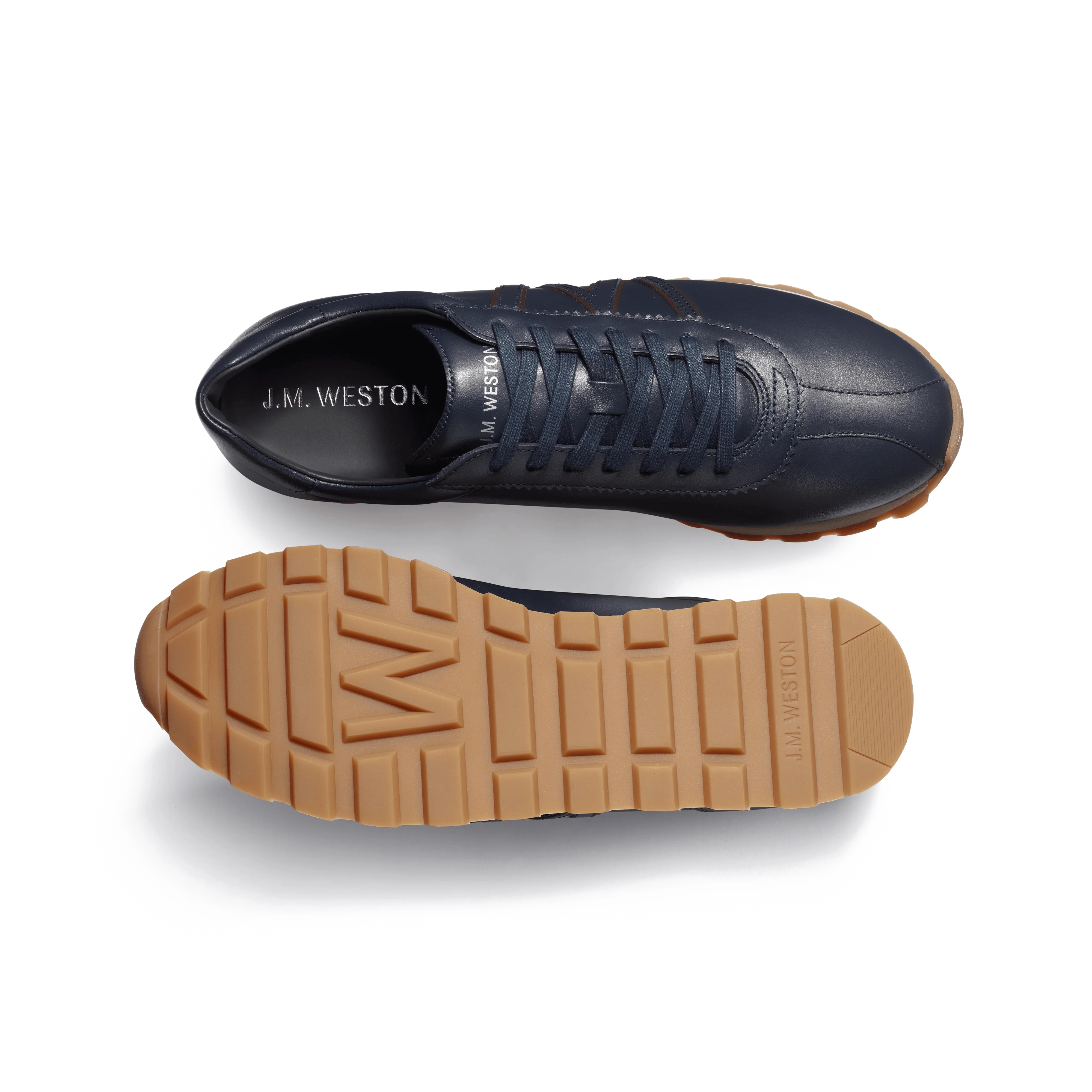Basket On My Way [cuir veau sport marine] - Image 4