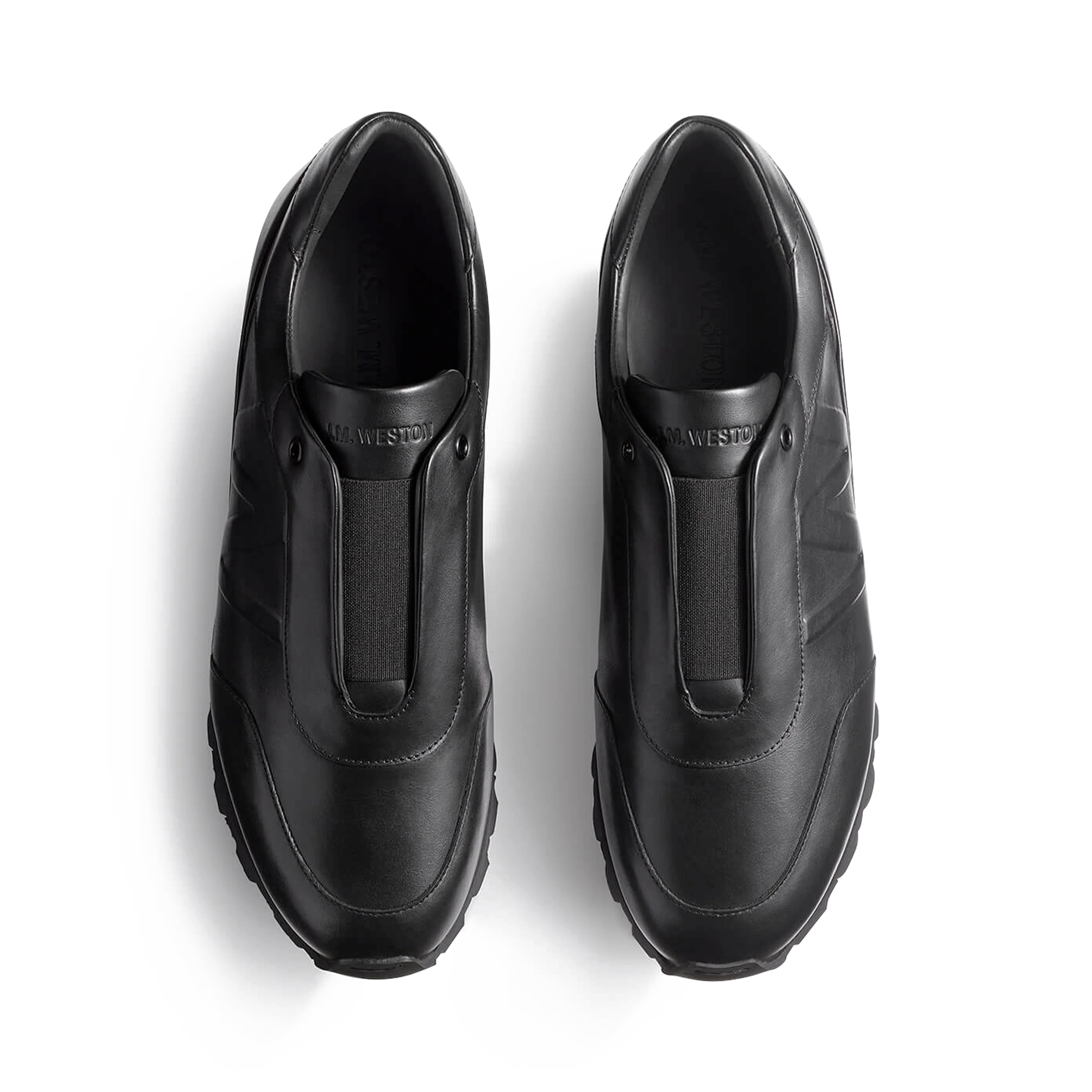 Basket On My Way Racing [cuir lisse sport noir] - Image 3