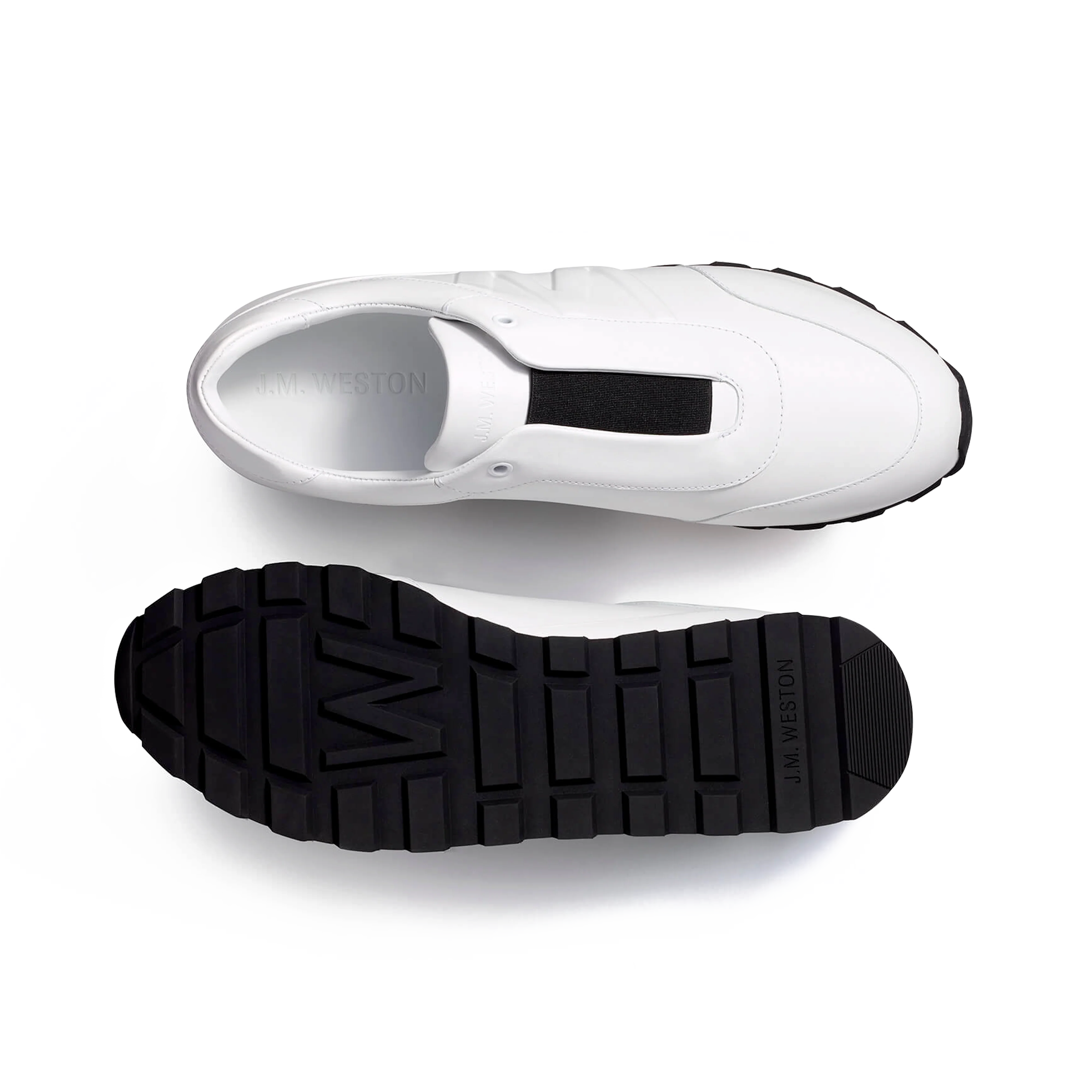 Basket On My Way Racing [cuir veau sport blanc] - Image 4