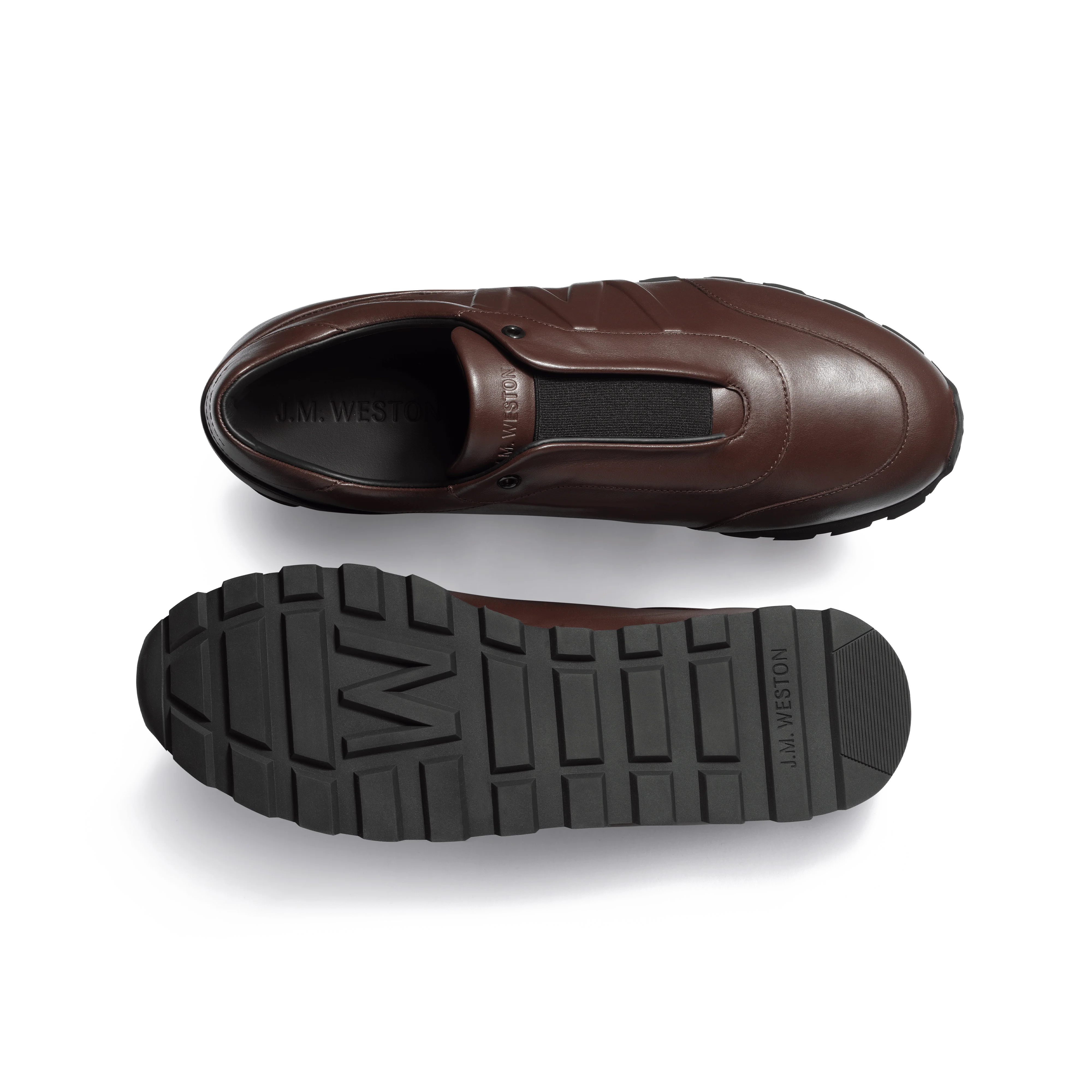 Basket On My Way Racing [cuir veau sport marron] - Image 4
