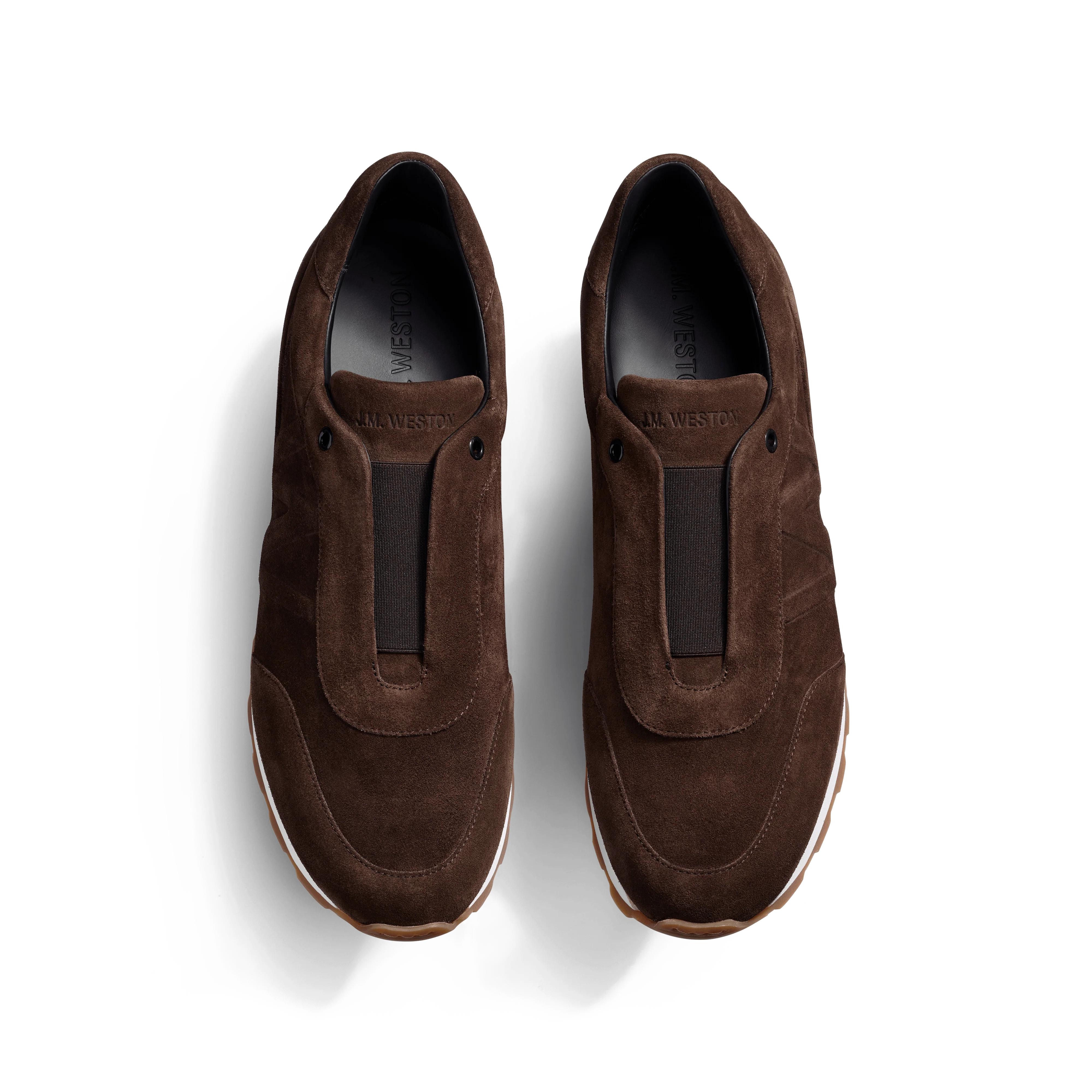 Basket On My Way Racing [cuir veau velours marron] - Image 3