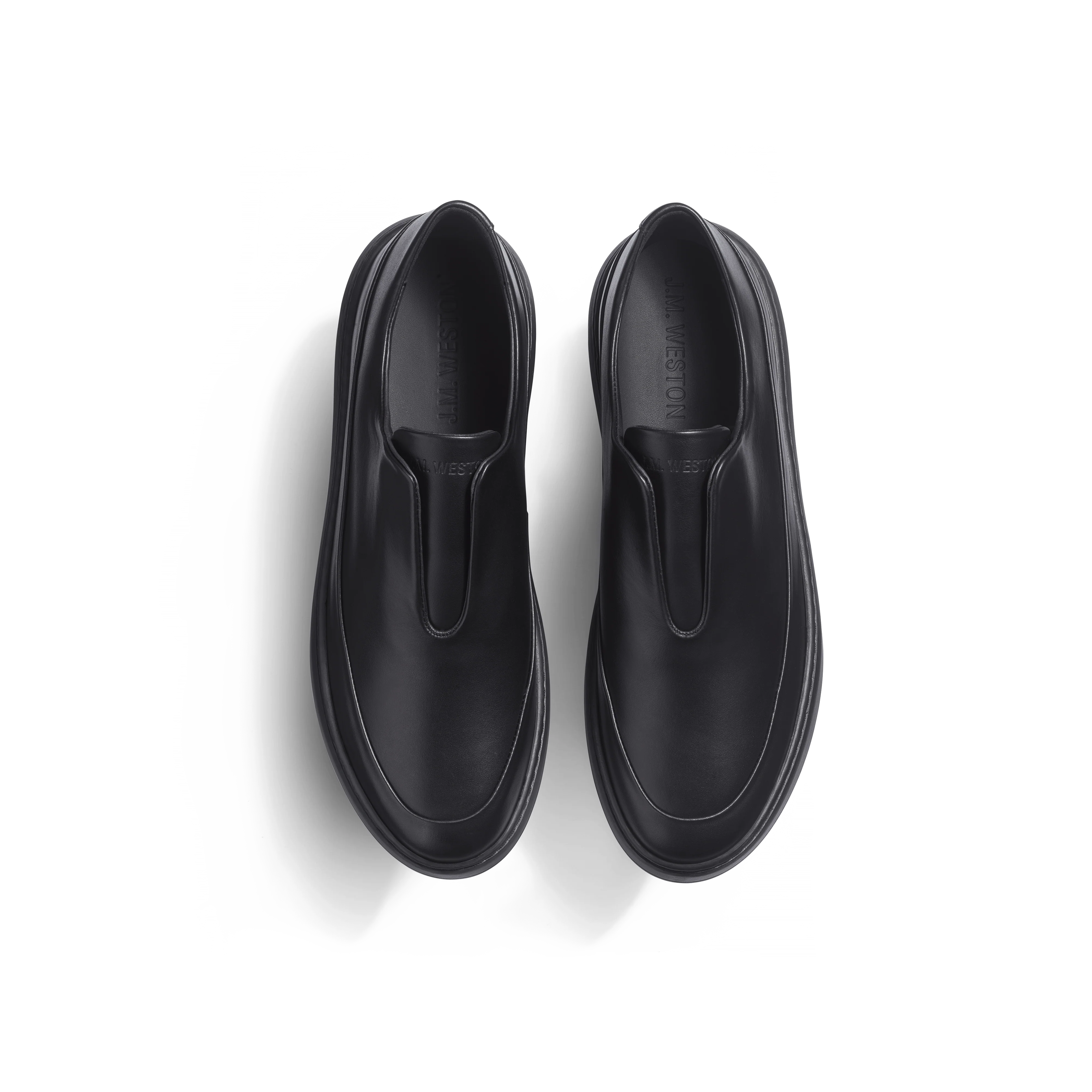Basket On Time Canasta Elastique [cuir veau sport noir] - Image 3