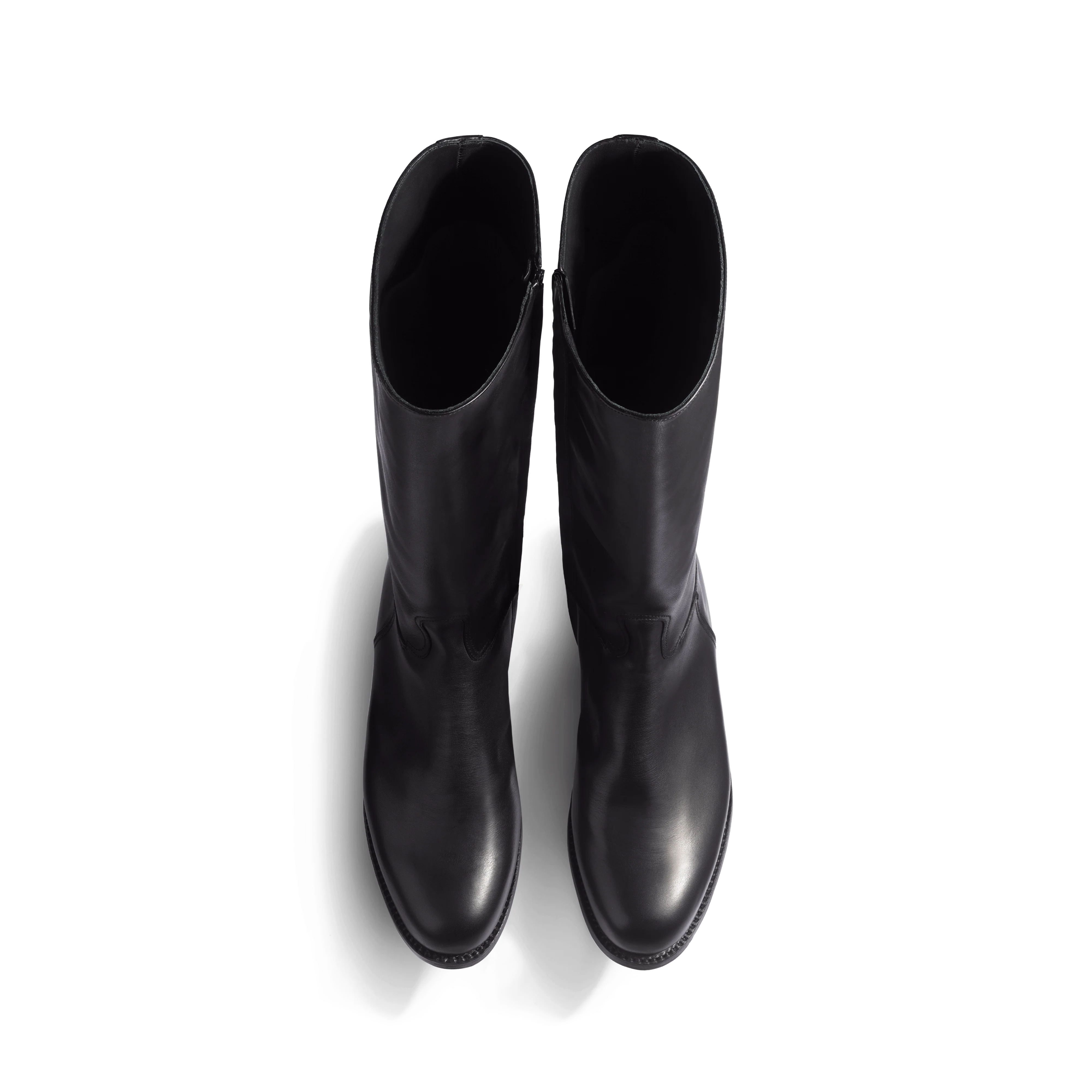 Botte [femme cuir veau lisse noir] - Image 3