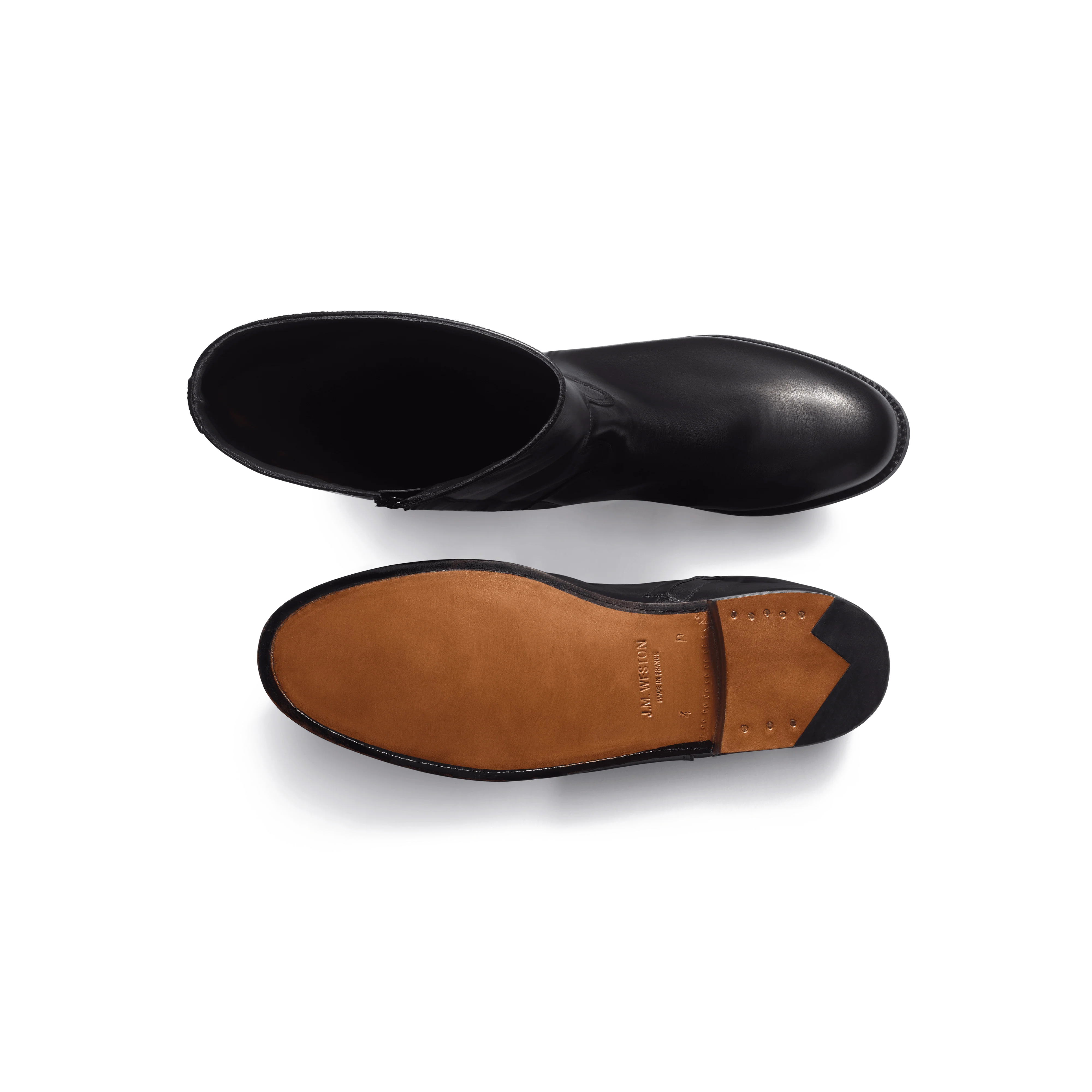 Botte [femme cuir veau lisse noir] - Image 4
