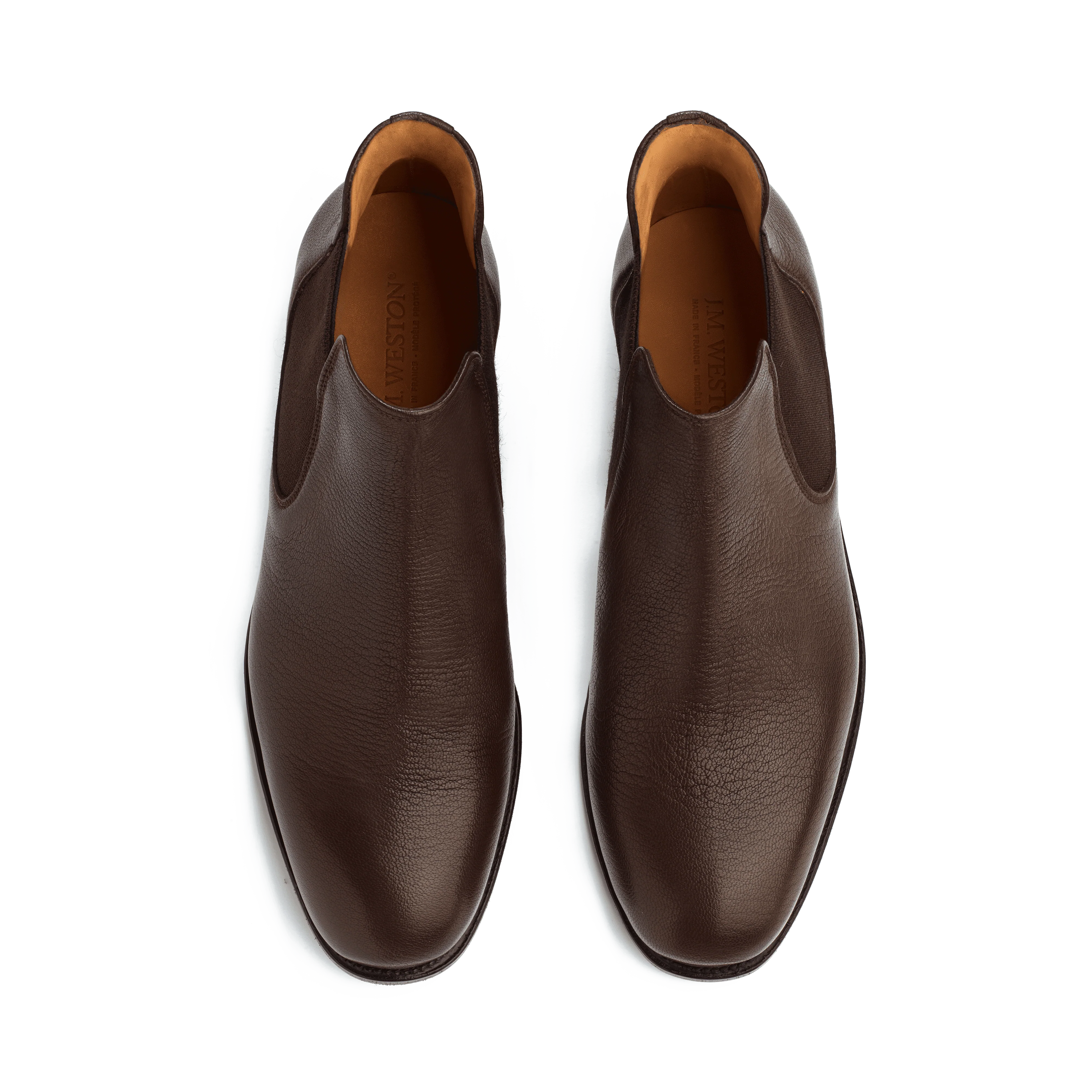 Bottine basse [femme cuir lisse marron] - Image 3