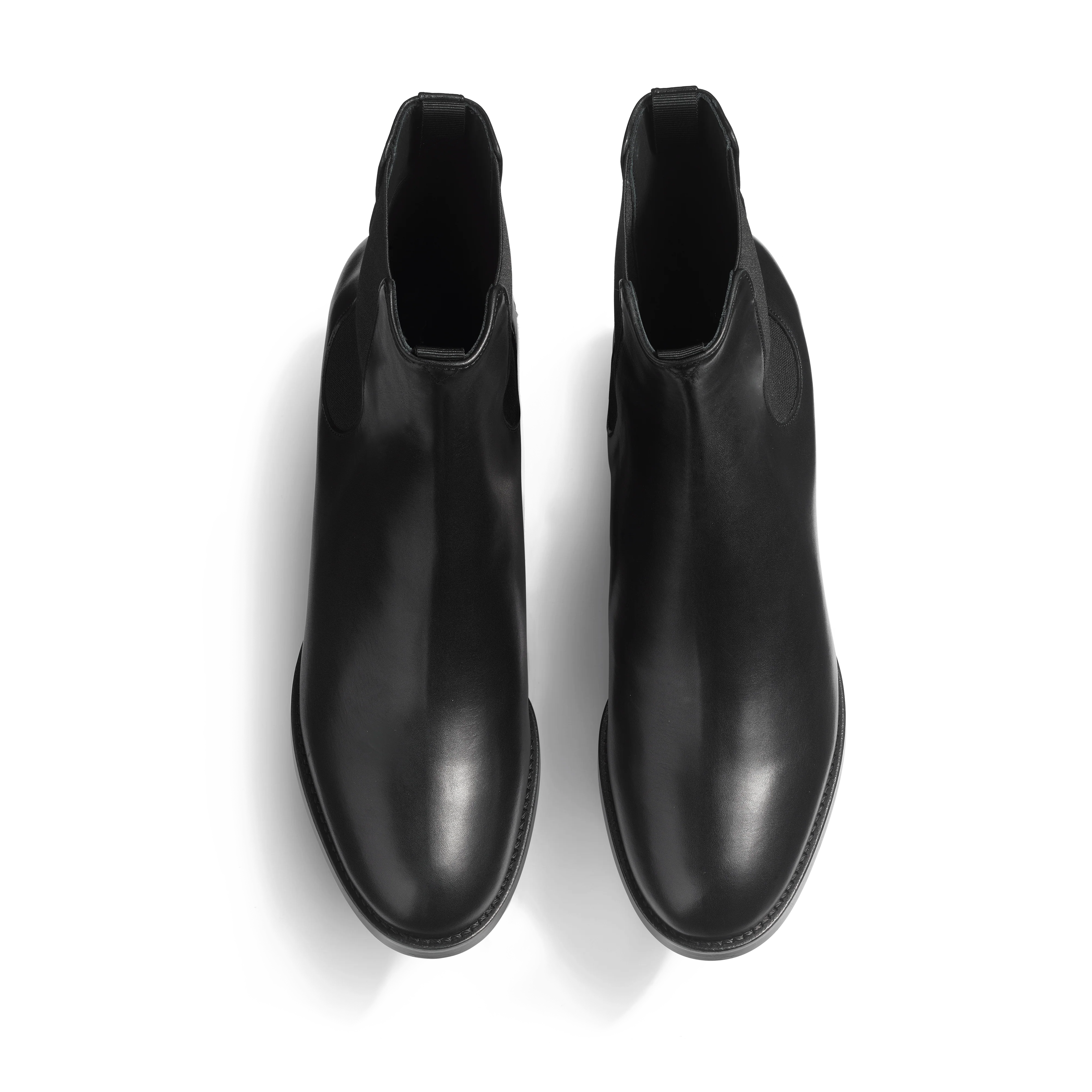 Bottine Cambre à talon 5,5 cm [femme cuir veau lisse noir] - Image 3