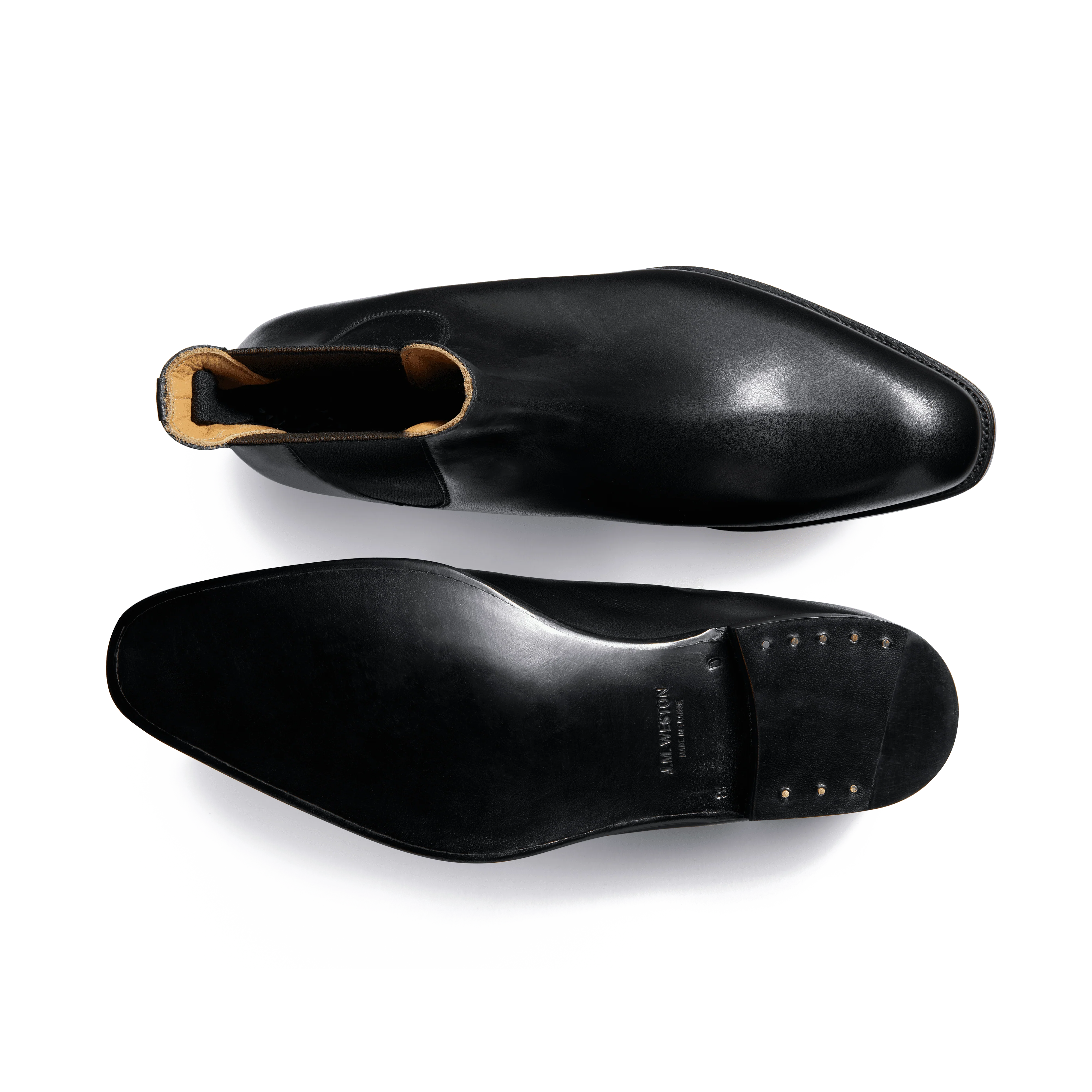 Bottine Cambre Claridge[homme cuir lisse noir claridge] - Image 4