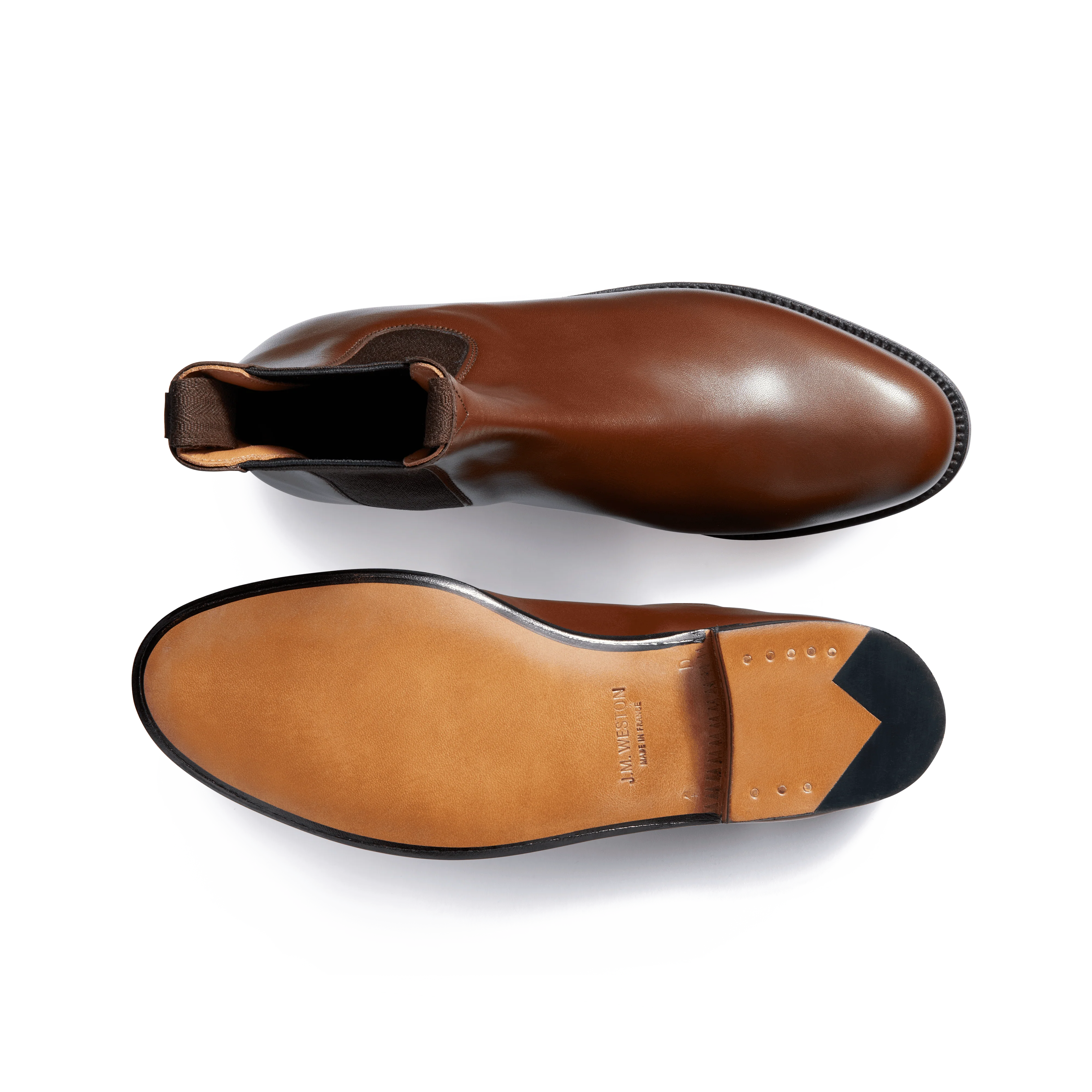 Bottine Cambre [femme cuir lisse marron] - Image 4