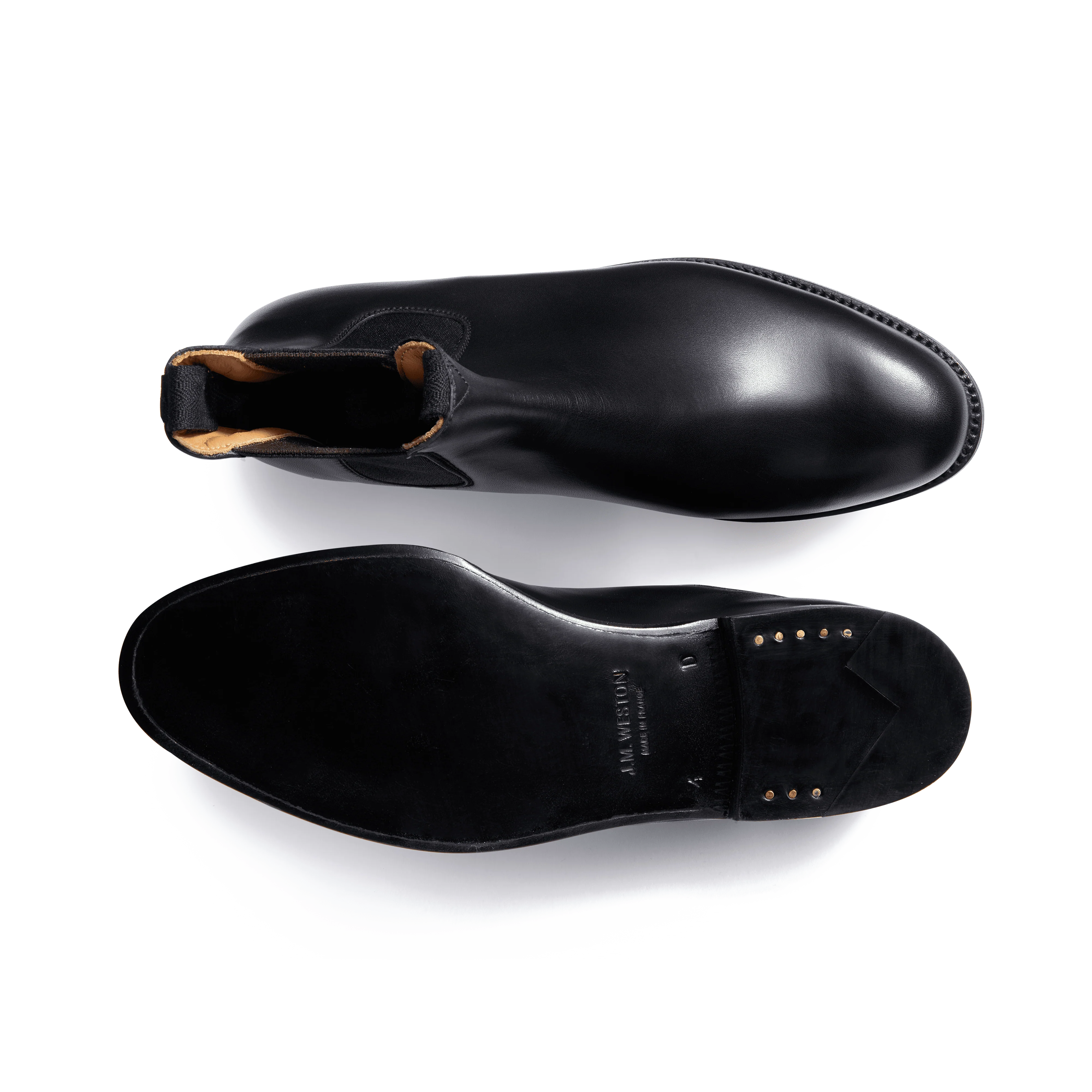 Bottine Cambre [femme cuir lisse noir] - Image 4