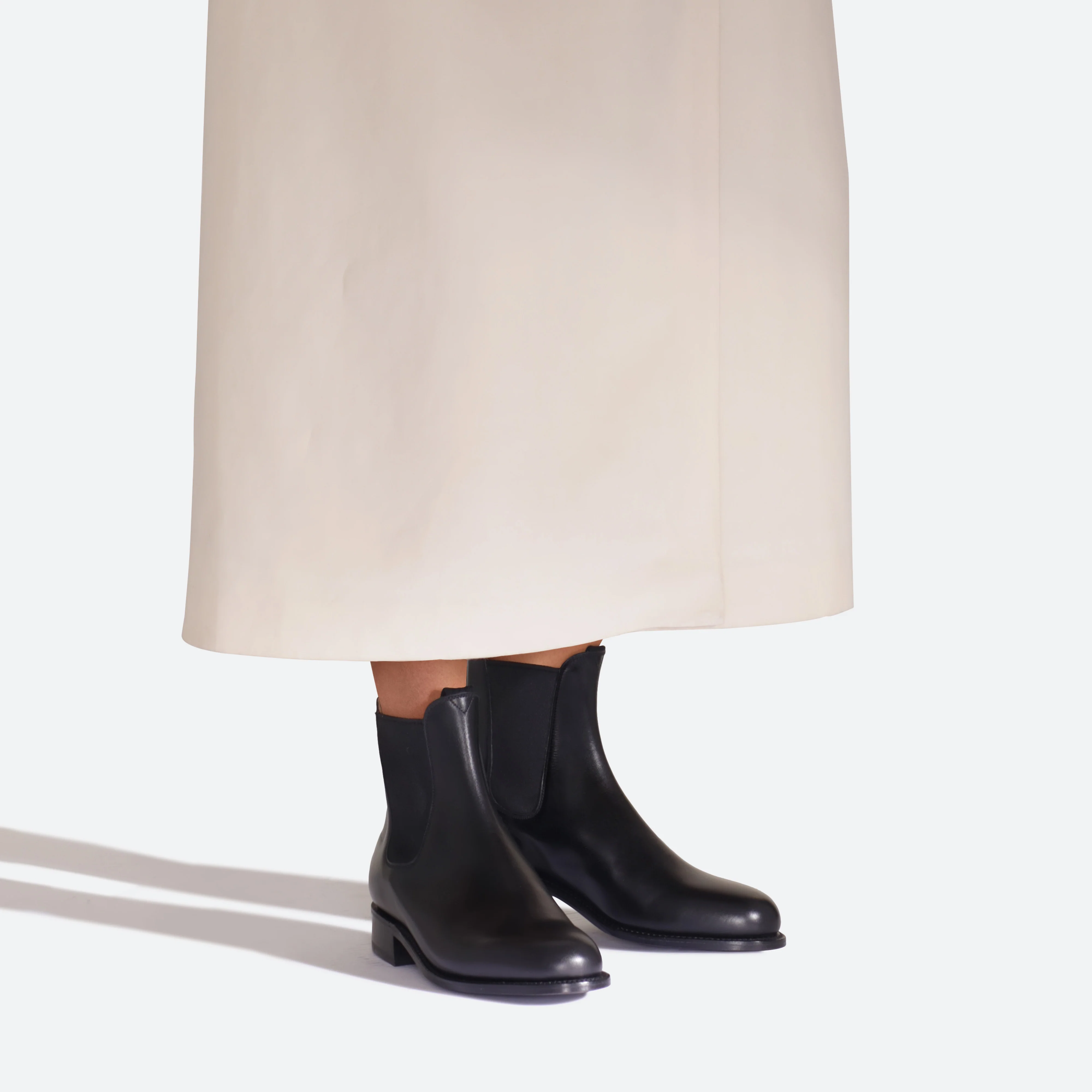 Bottine Cambre [femme cuir lisse noir] - Image 5