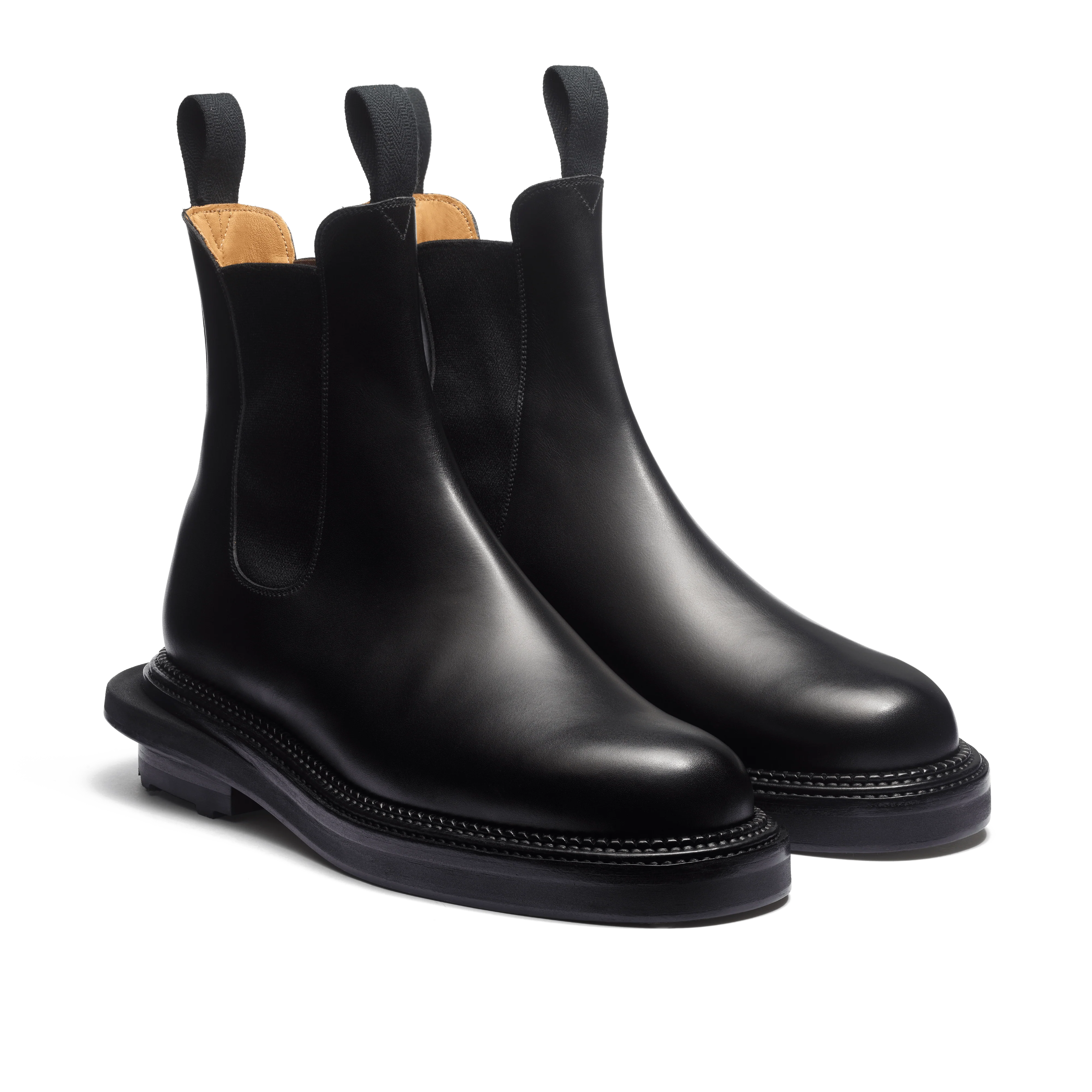 Bottine Cambre J.M. Weston x sacai [cuir veau box noir] - Image 2