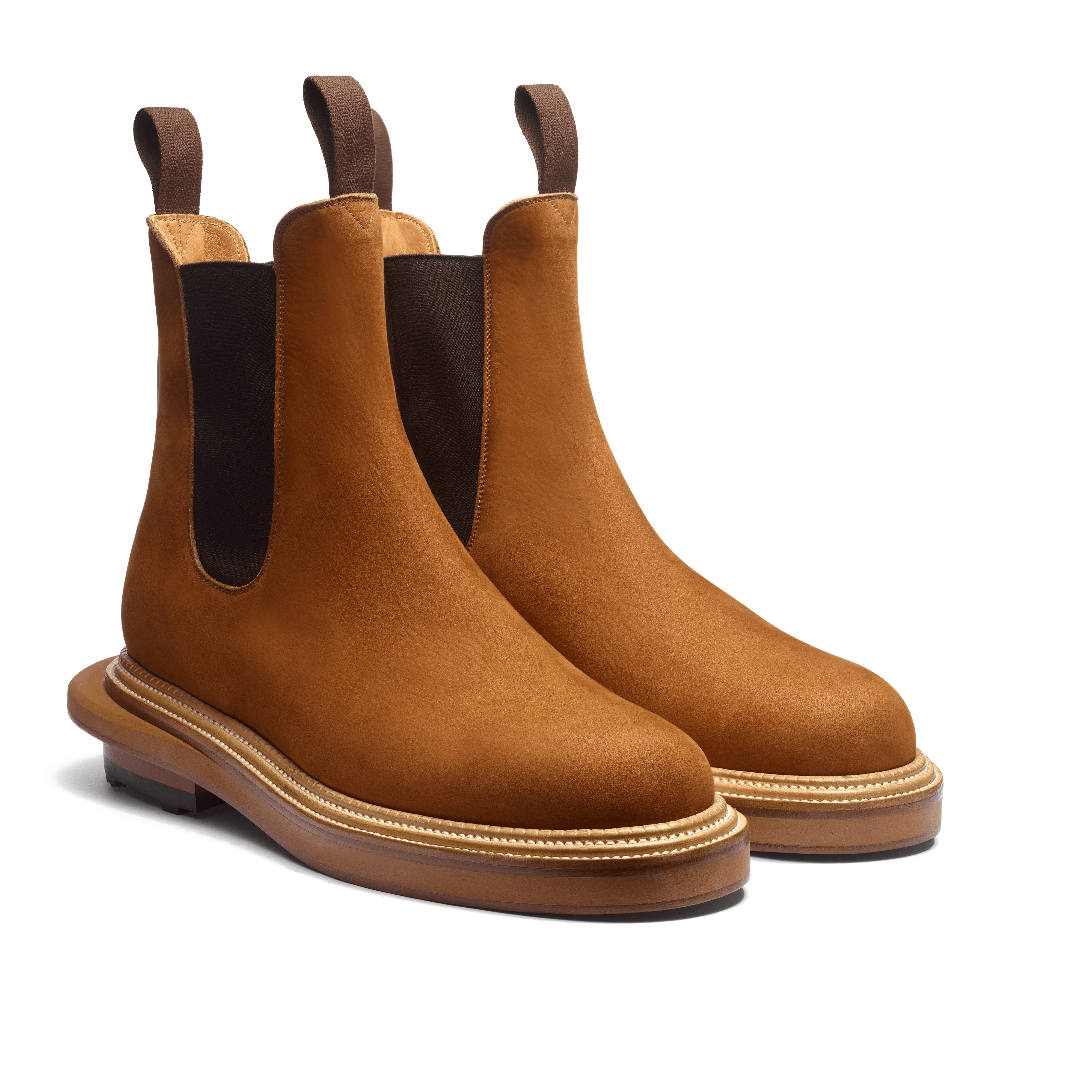 Bottine Cambre J.M. Weston x sacai [nubuck beachnut] - Image 2