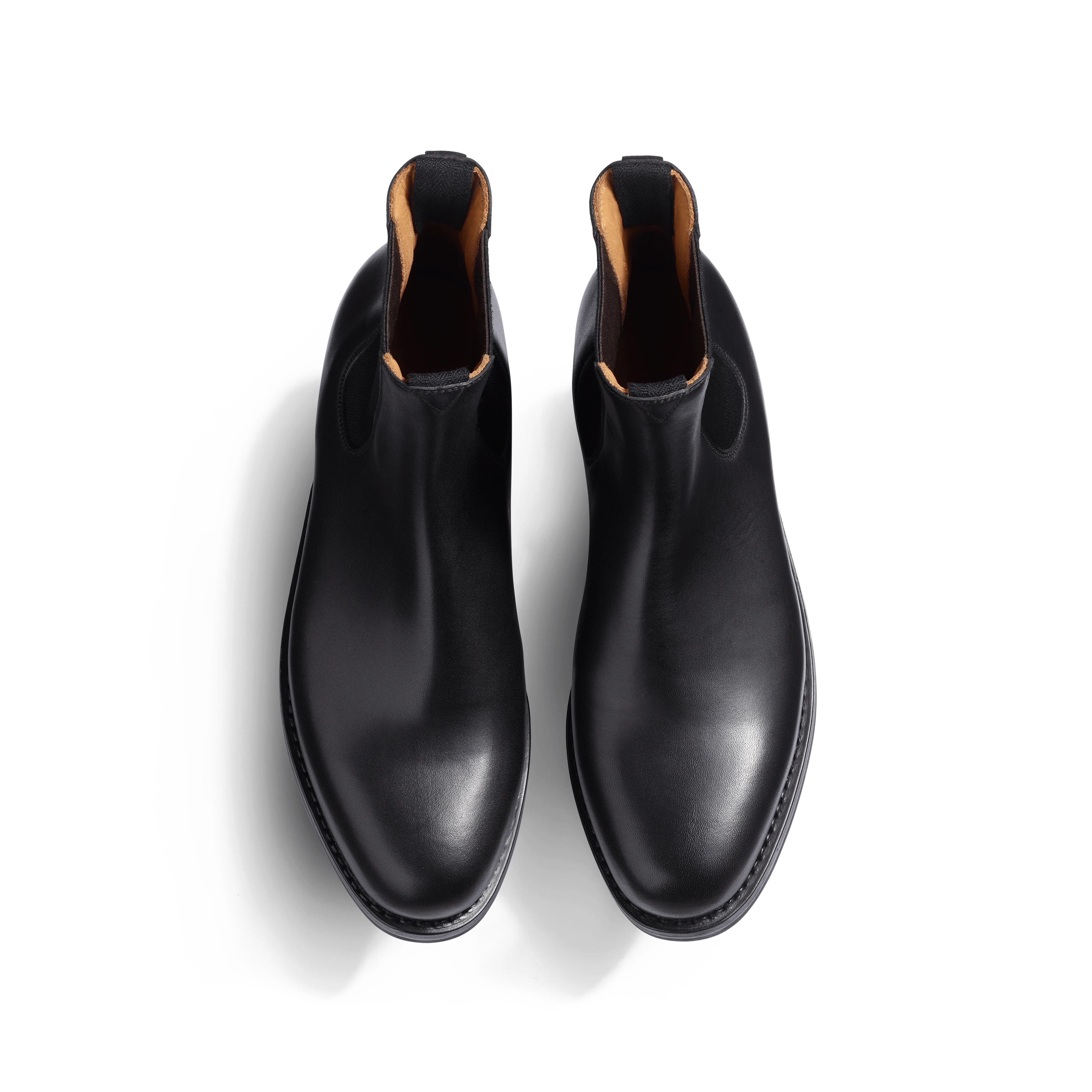 Bottine Cambre semelle tout terrain [femme cuir veau lisse noir] - Image 3
