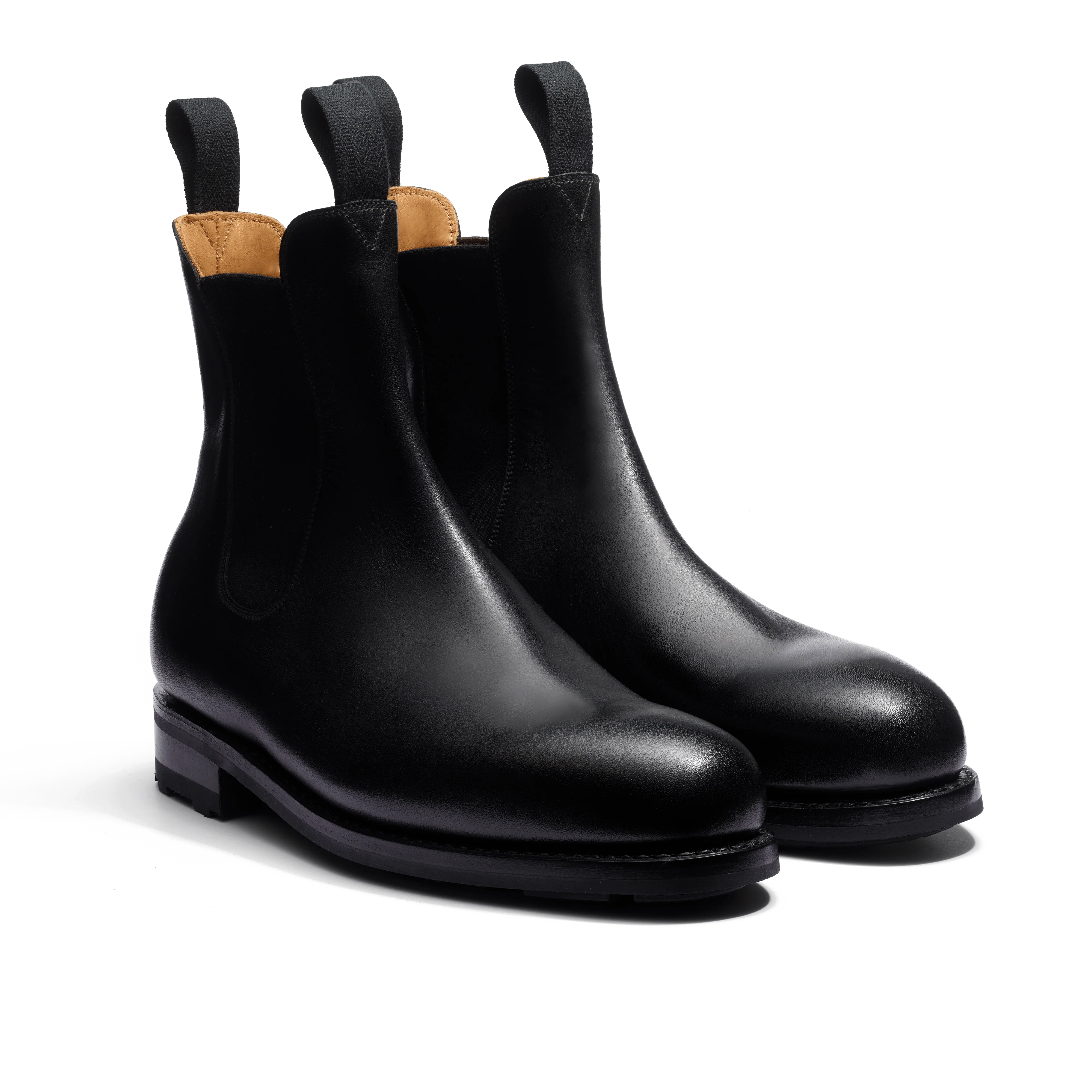 Bottine Cambre semelle tout terrain [homme cuir veau lisse noir] - Image 2