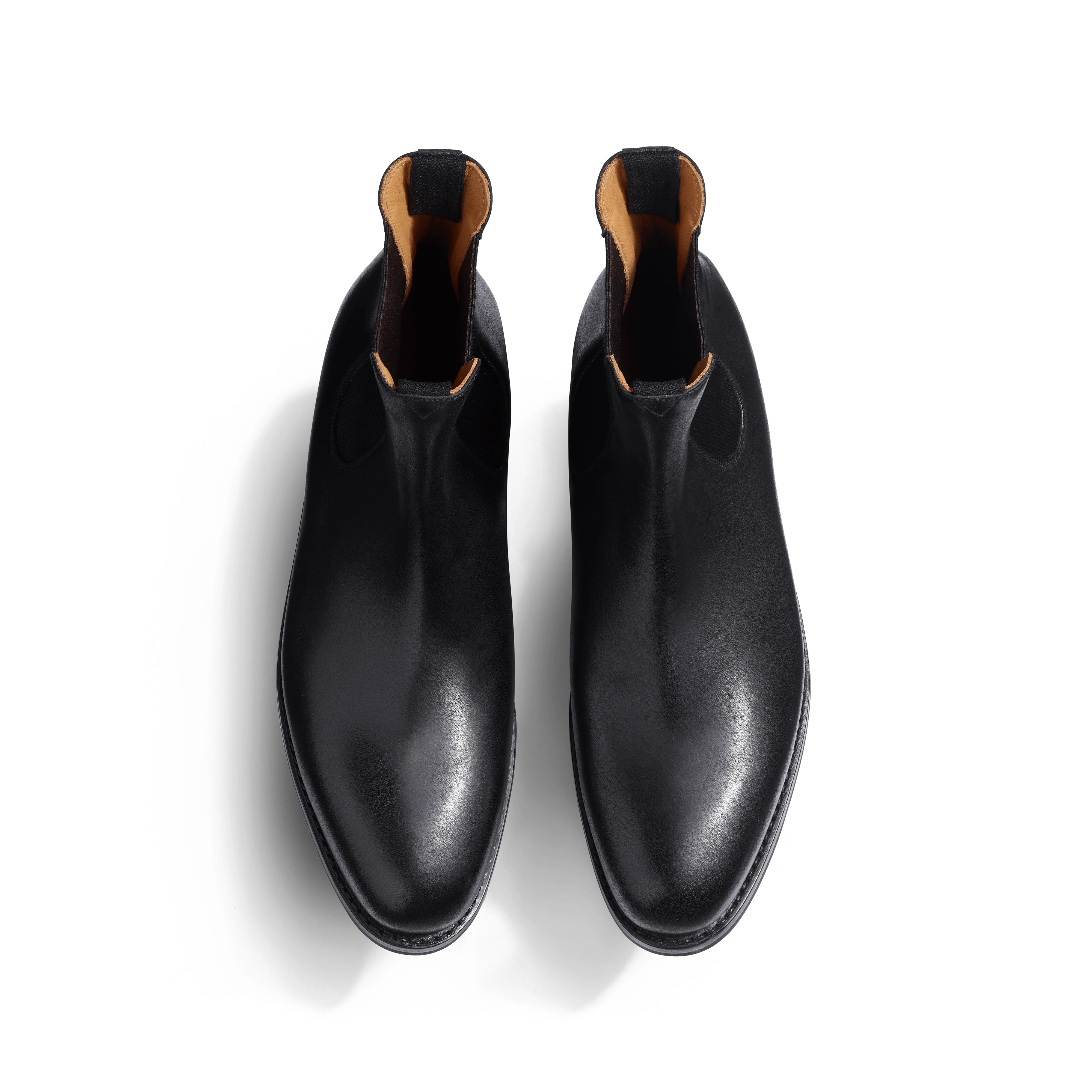 Bottine Cambre semelle tout terrain [homme cuir veau lisse noir] - Image 3