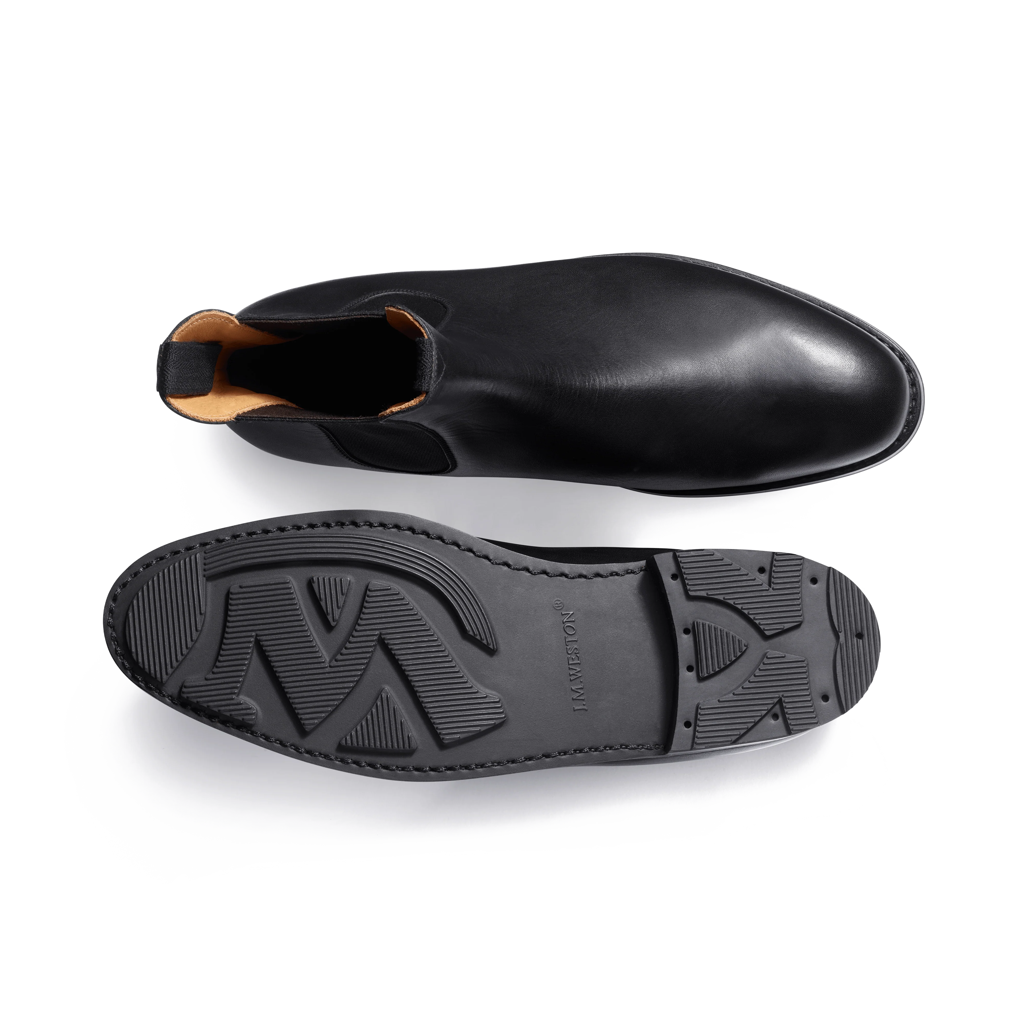 Bottine Cambre semelle tout terrain [homme cuir veau lisse noir] - Image 4