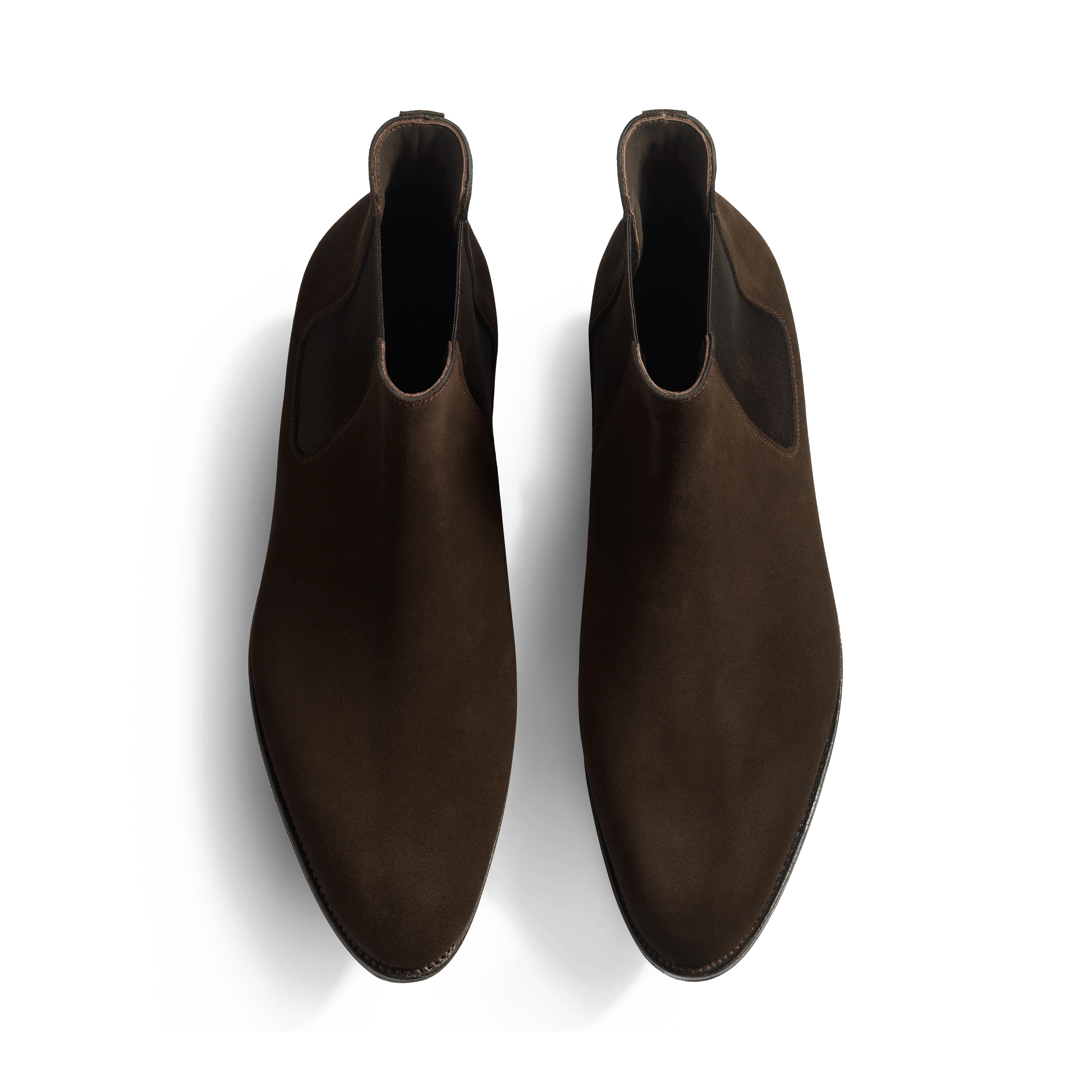Bottine Chelsea Edouard [Homme velours marron] - Image 3