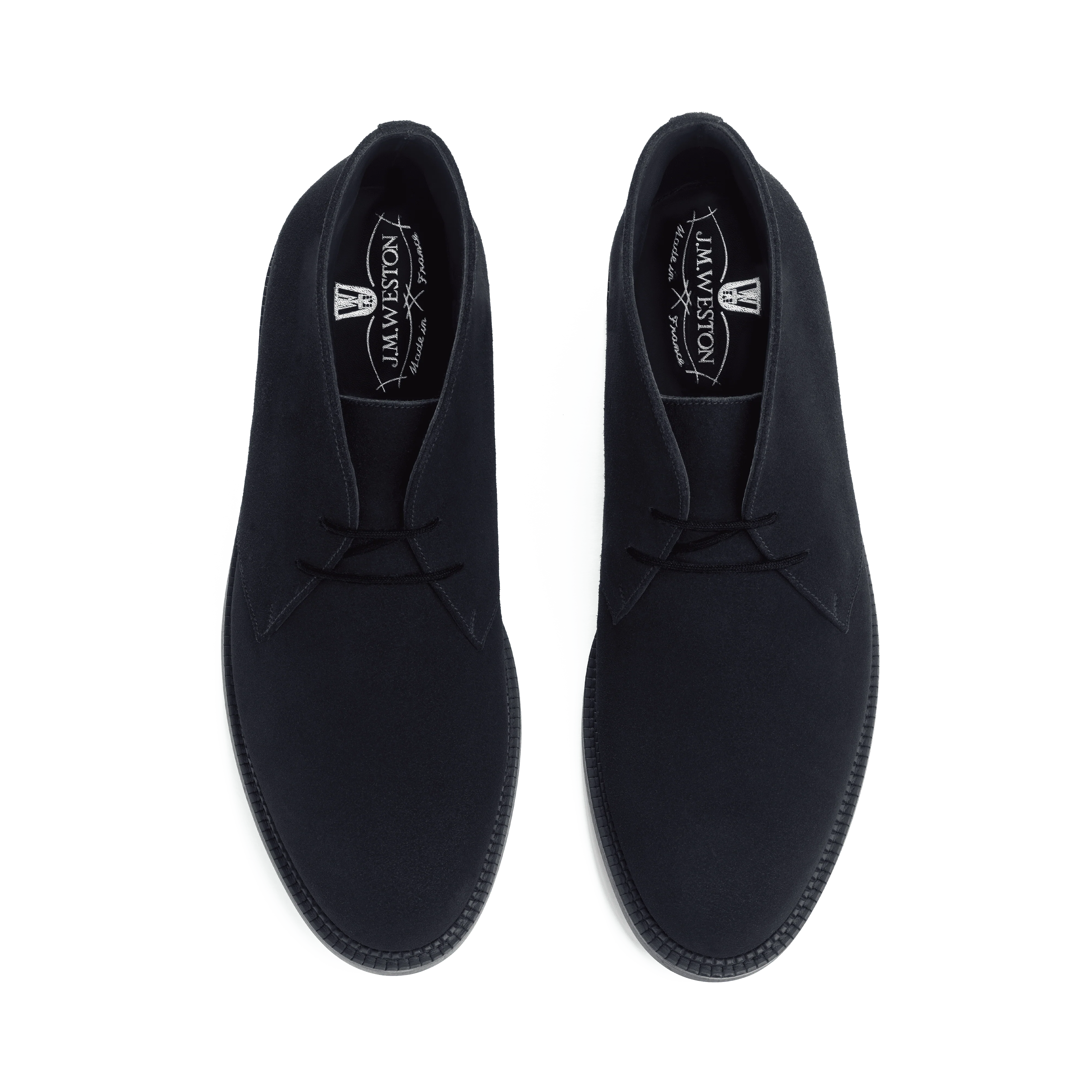 Bottine Chukka boot Miles[homme velours bleu] - Image 3