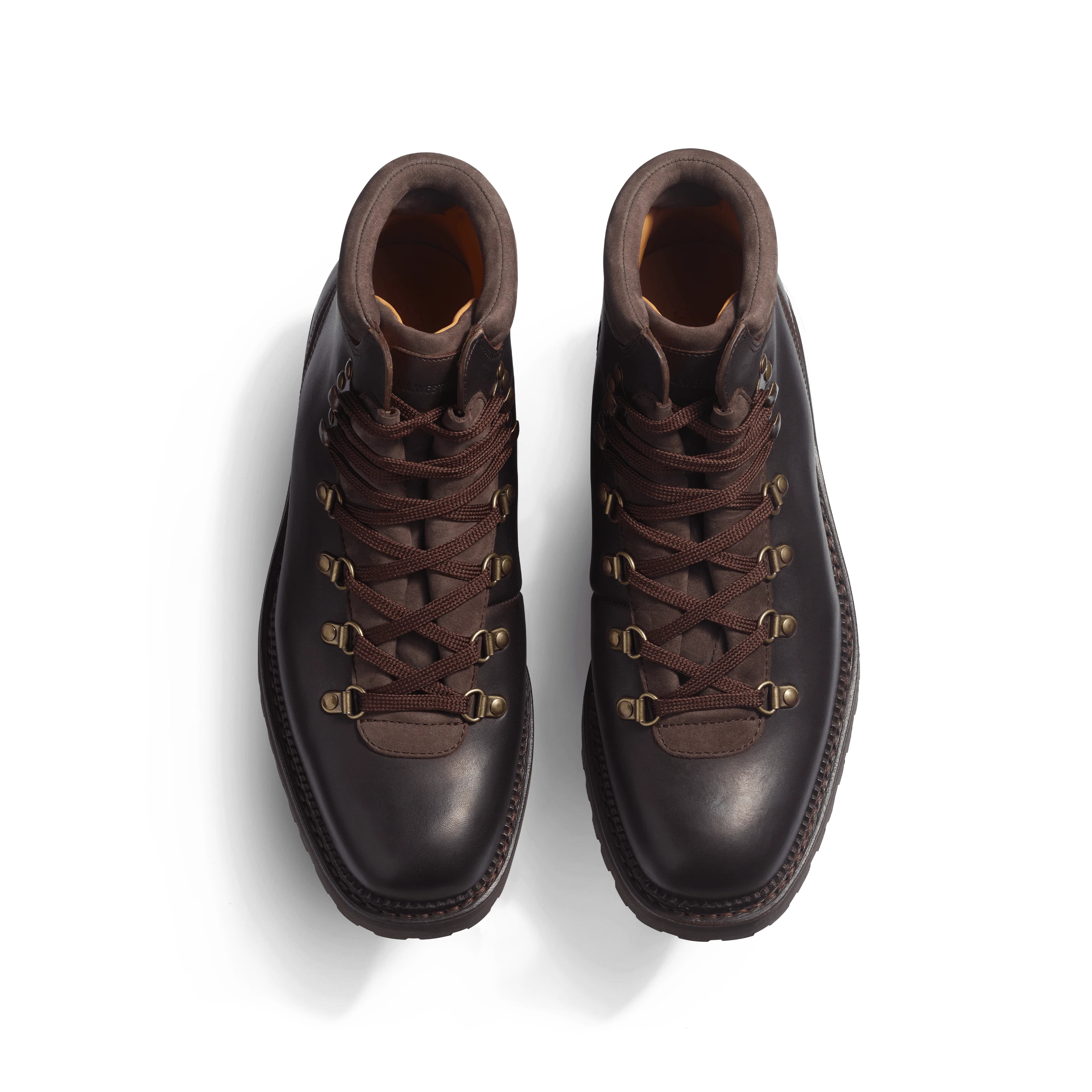 Bottine de Montagne GRW [homme cuir veau gras mélèze et nubuck marron] - Image 3