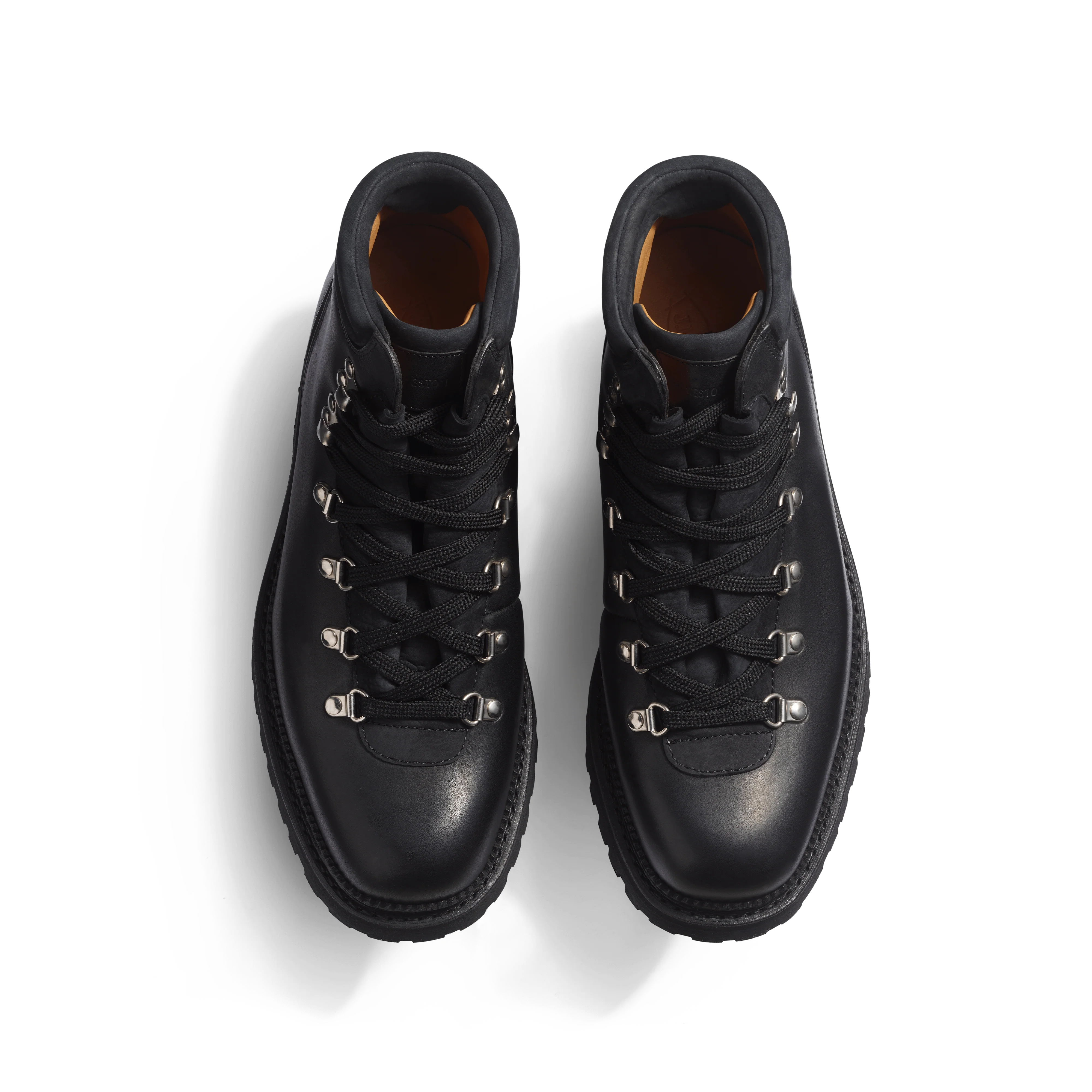 Bottine de Montagne GRW [homme cuir veau gras noir et nubuck noir] - Image 3