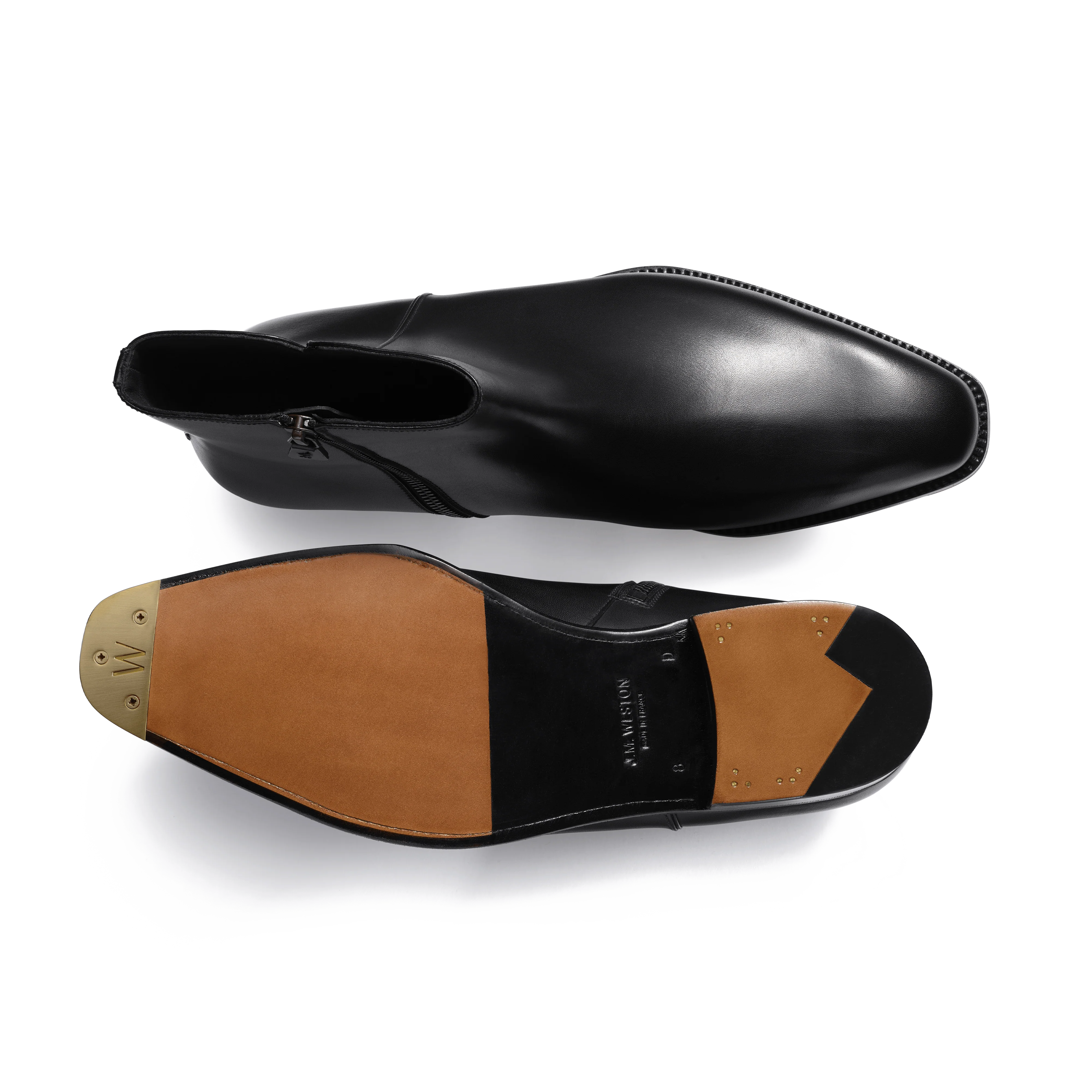 Bottine Fusain [homme cuir veau box noir] - Image 4