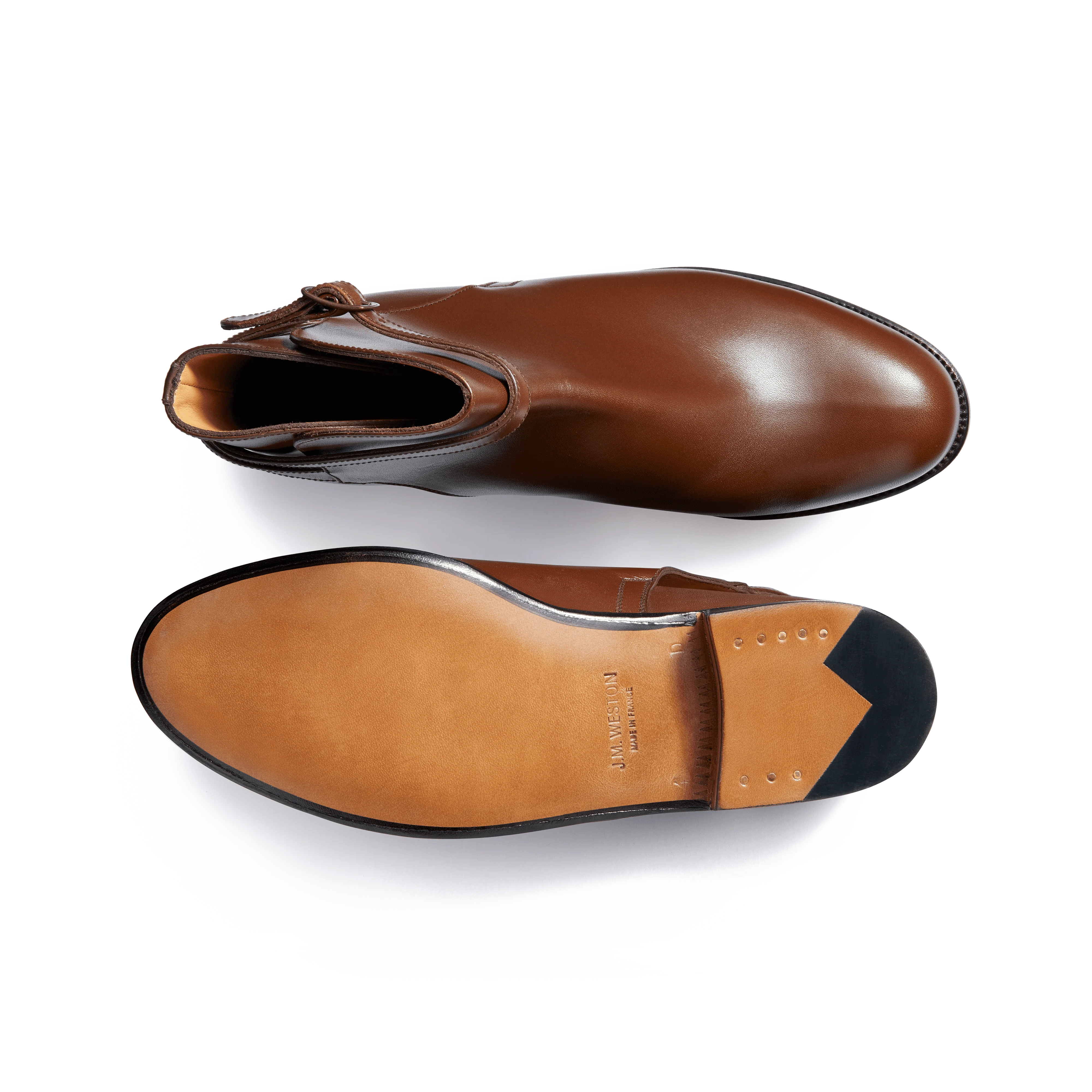 Bottine Jodhpur [femme cuir lisse marron] - Image 4