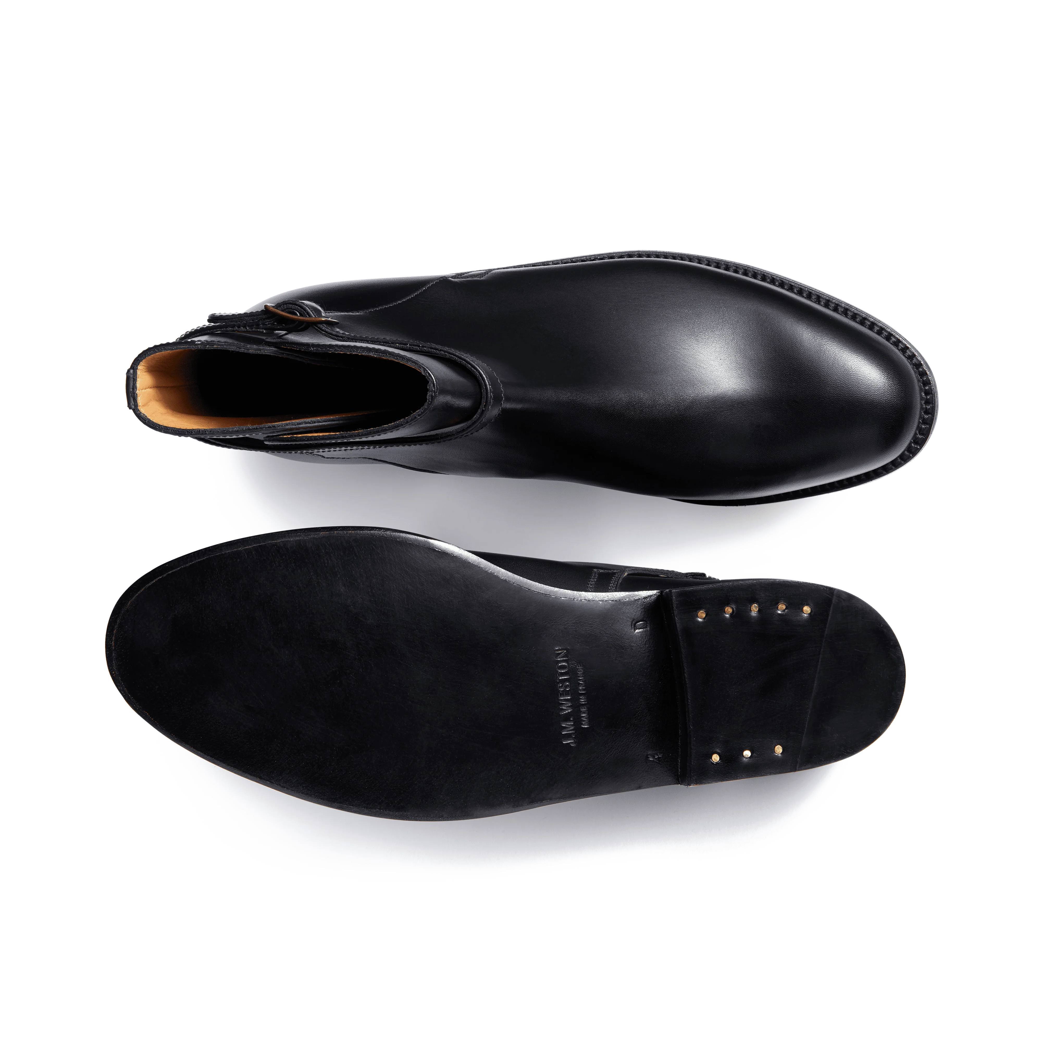 Bottine Jodhpur [femme cuir lisse noir] - Image 4