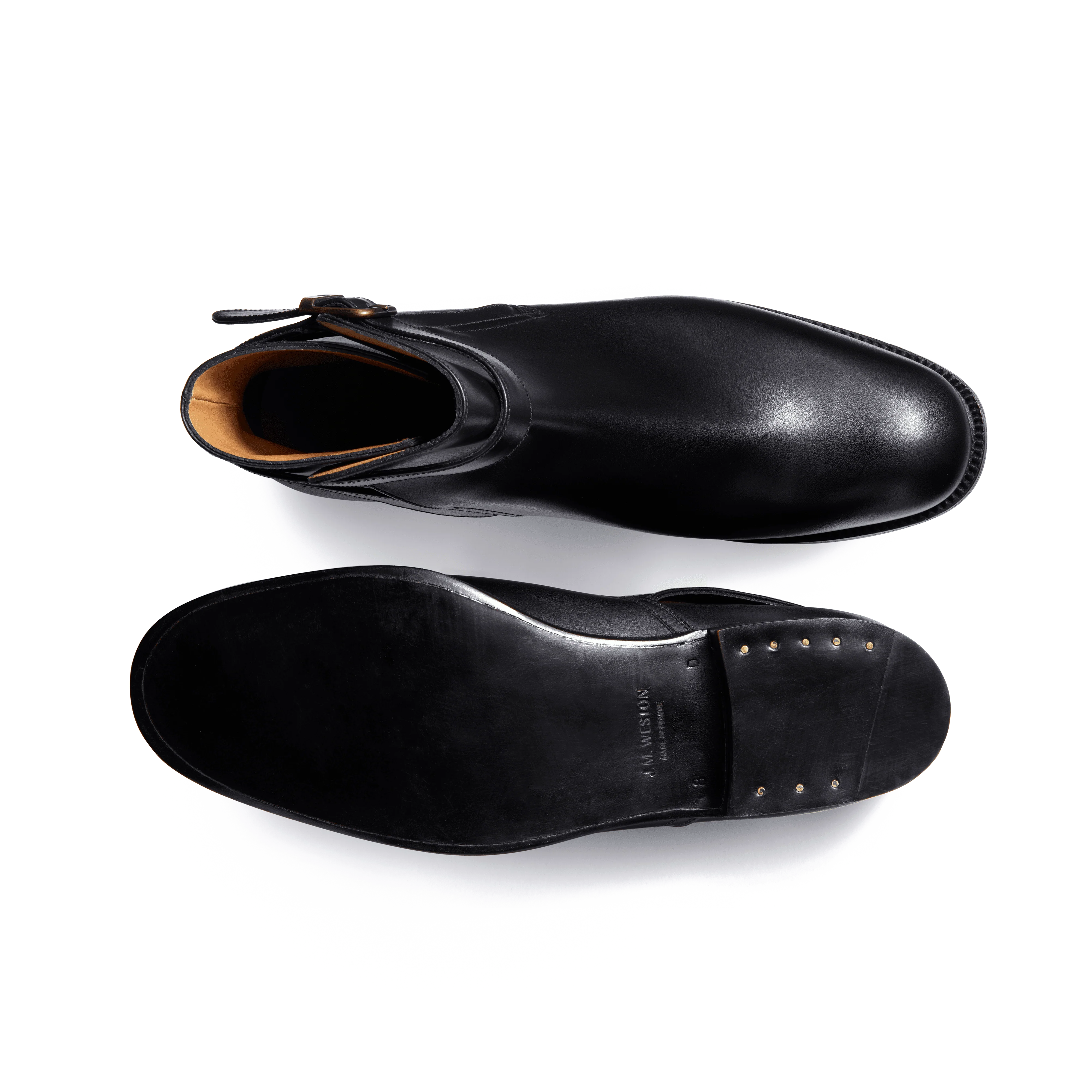 Bottine Jodhpur [homme cuir lisse noir] - Image 4