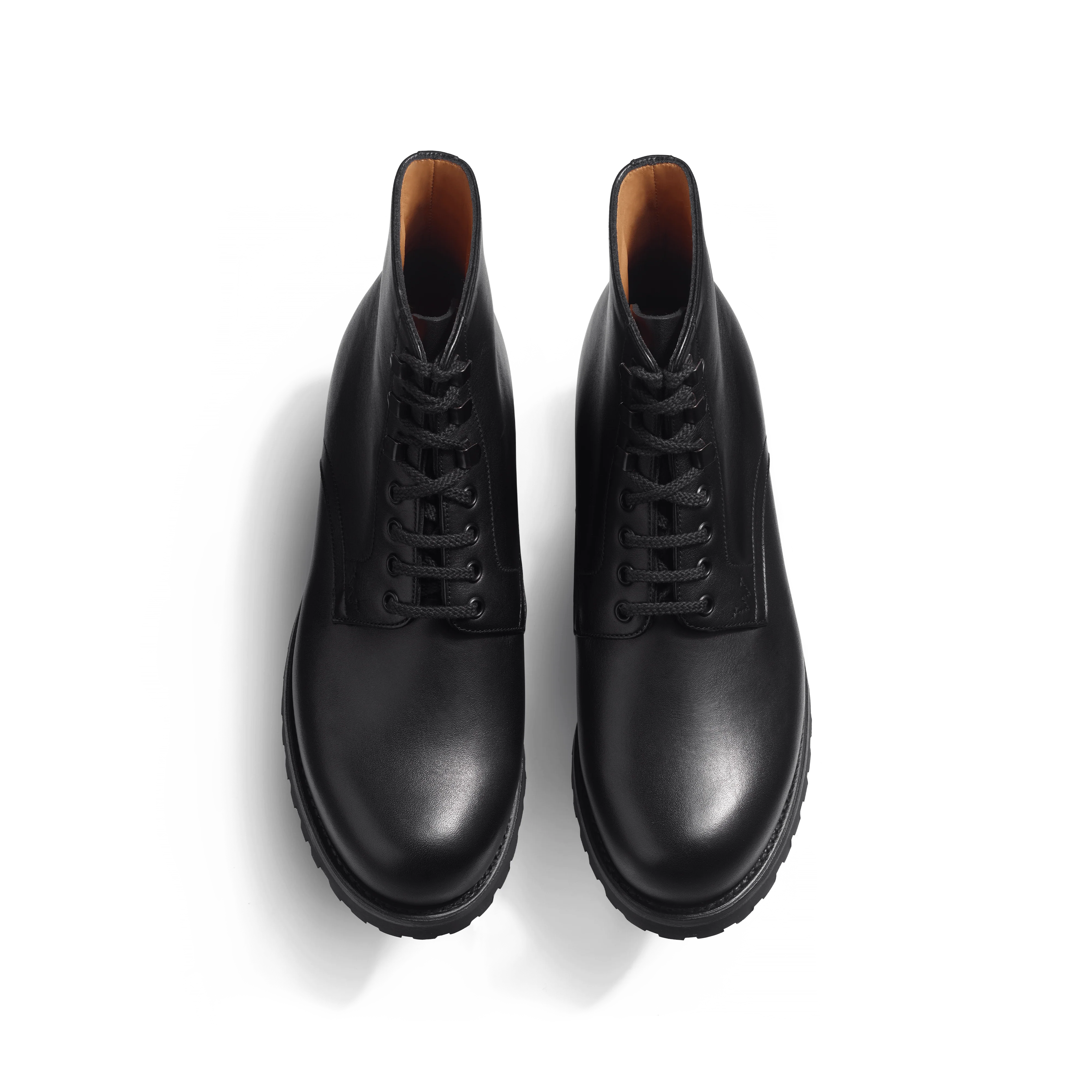 Bottine Worker [femme cuir veau lisse noir] - Image 3