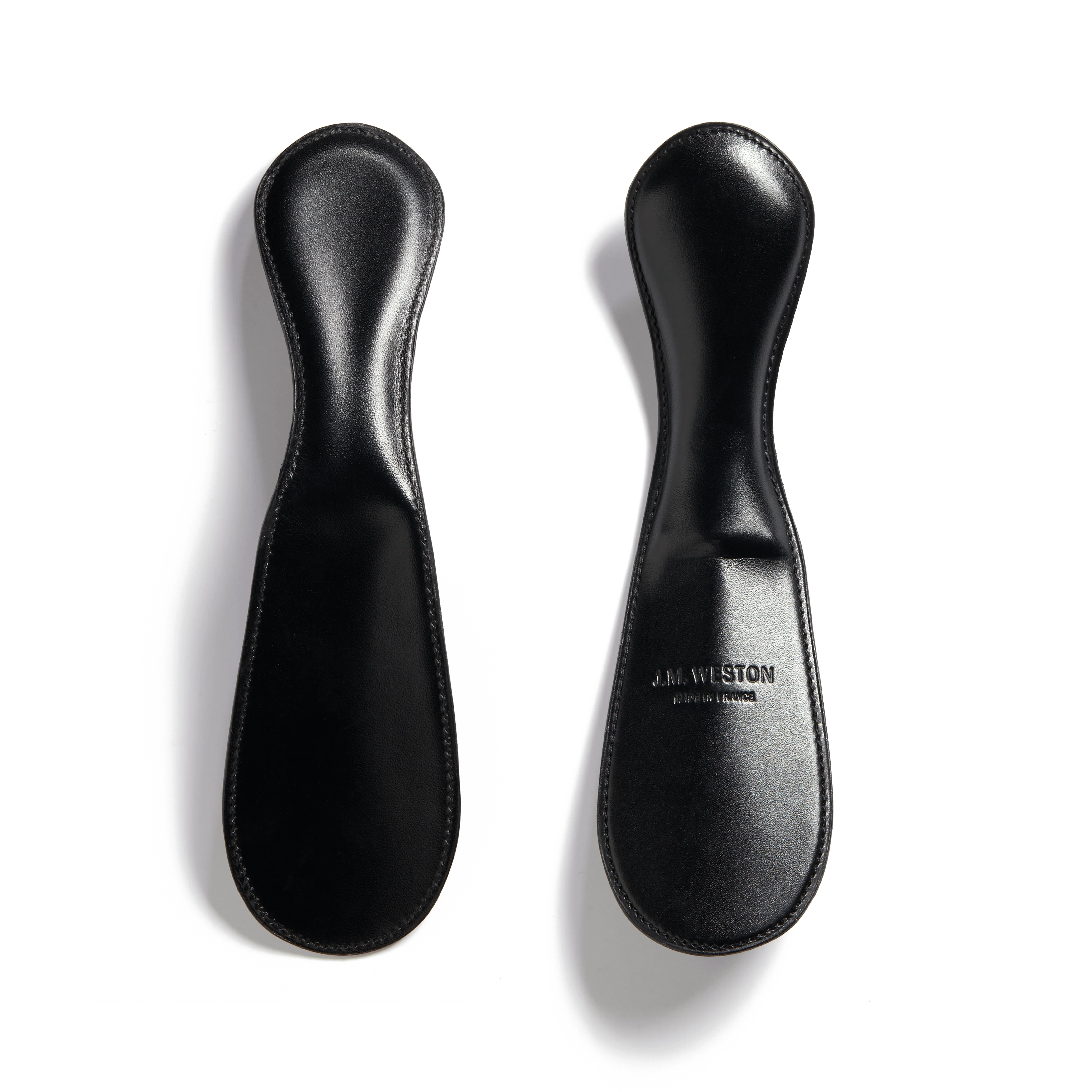 Chausse-pied petit modèle [cuir veau box noir]