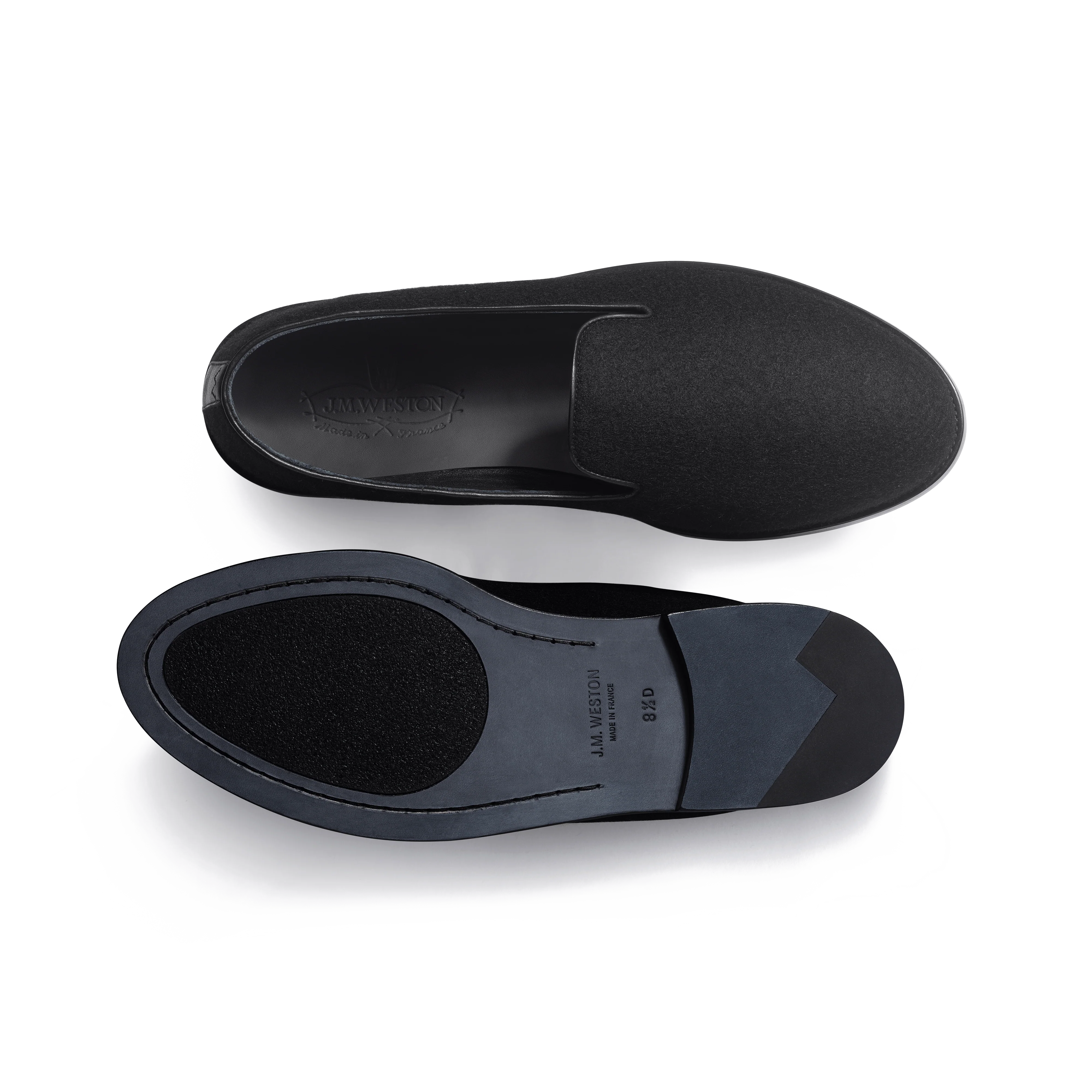 Chausson Wakey [homme feutre textile noir] - Image 4