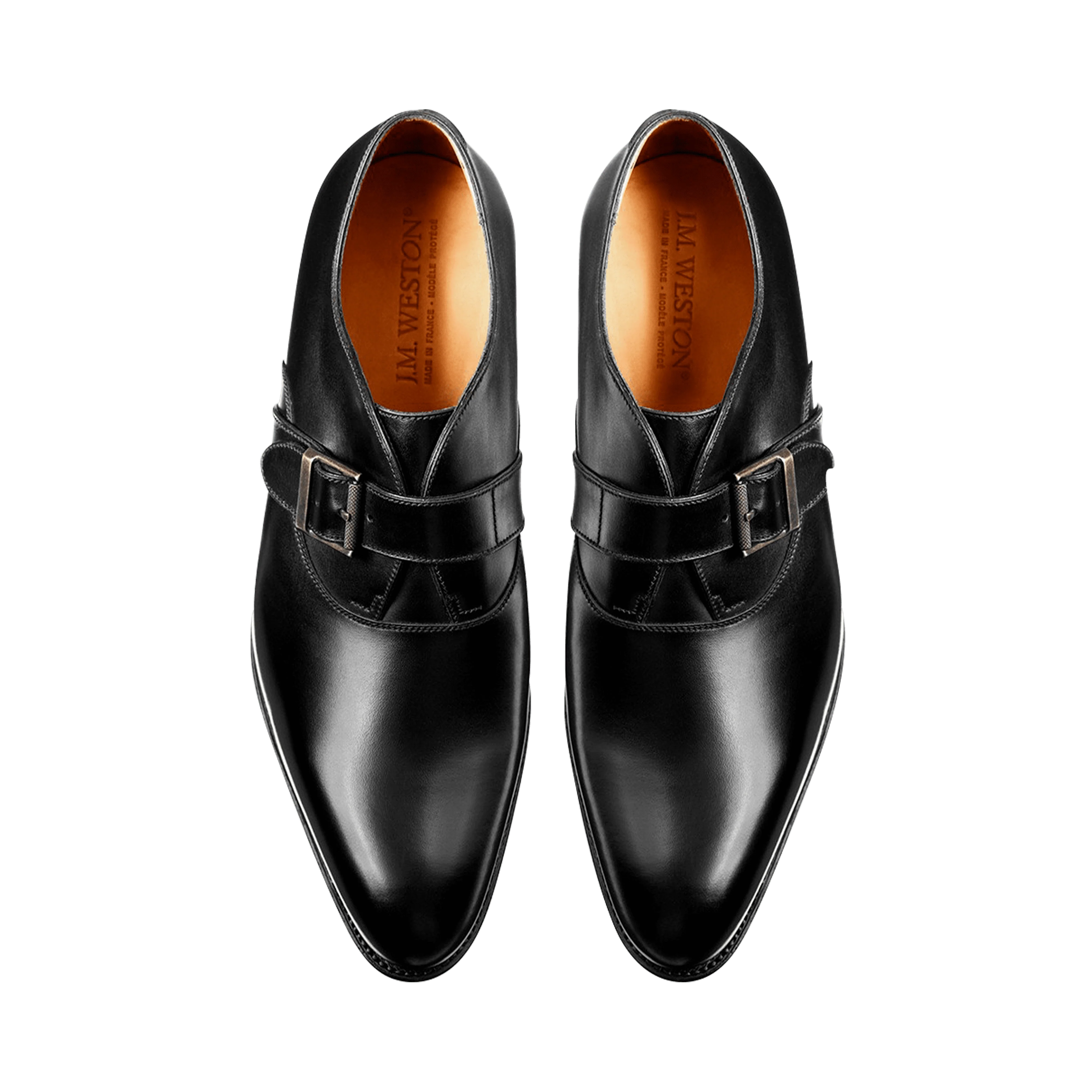 Derby boucle [homme cuir lisse noir eton] - Image 3