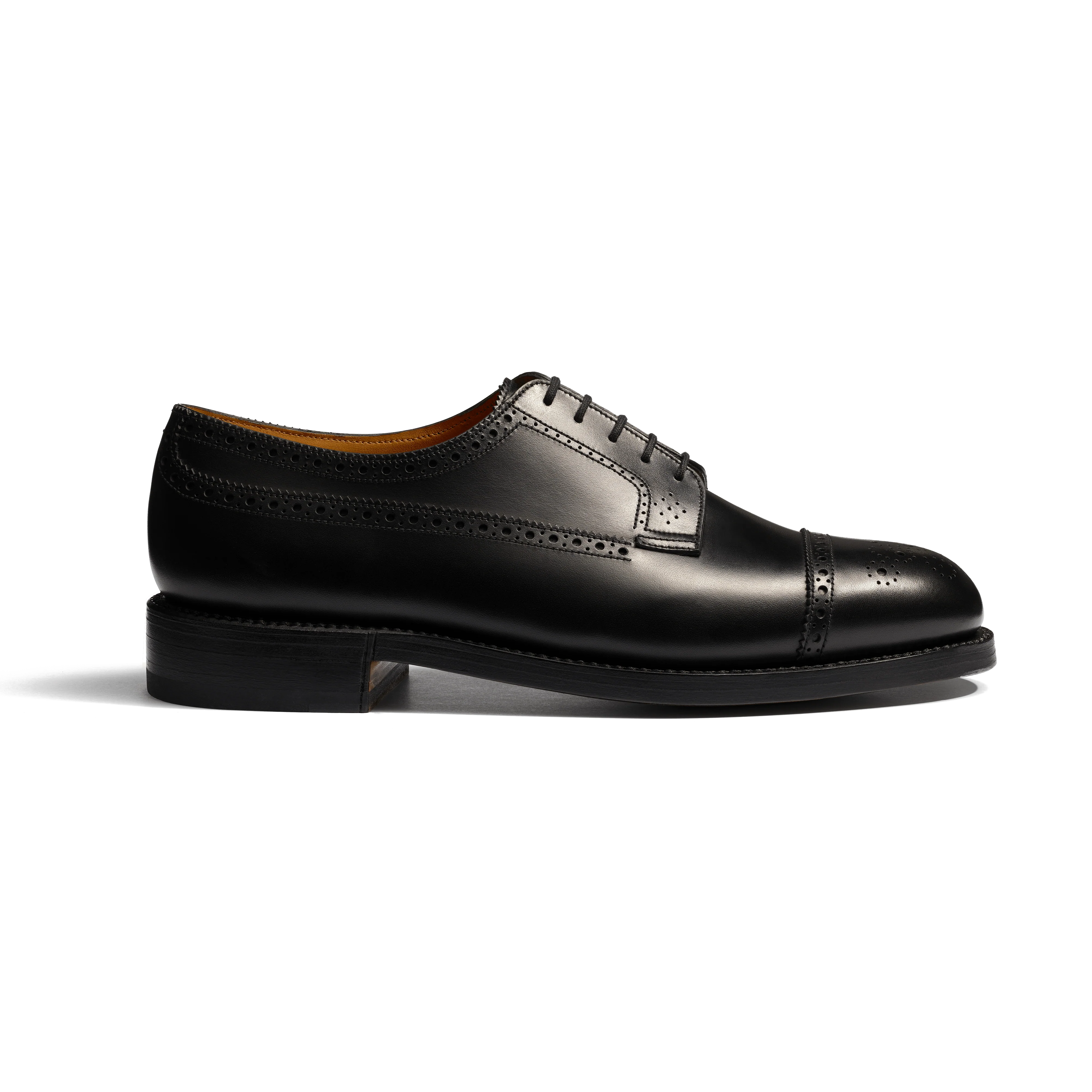 Derby Diplomate L'Étiquette x J.M. Weston [homme cuir veau box noir]