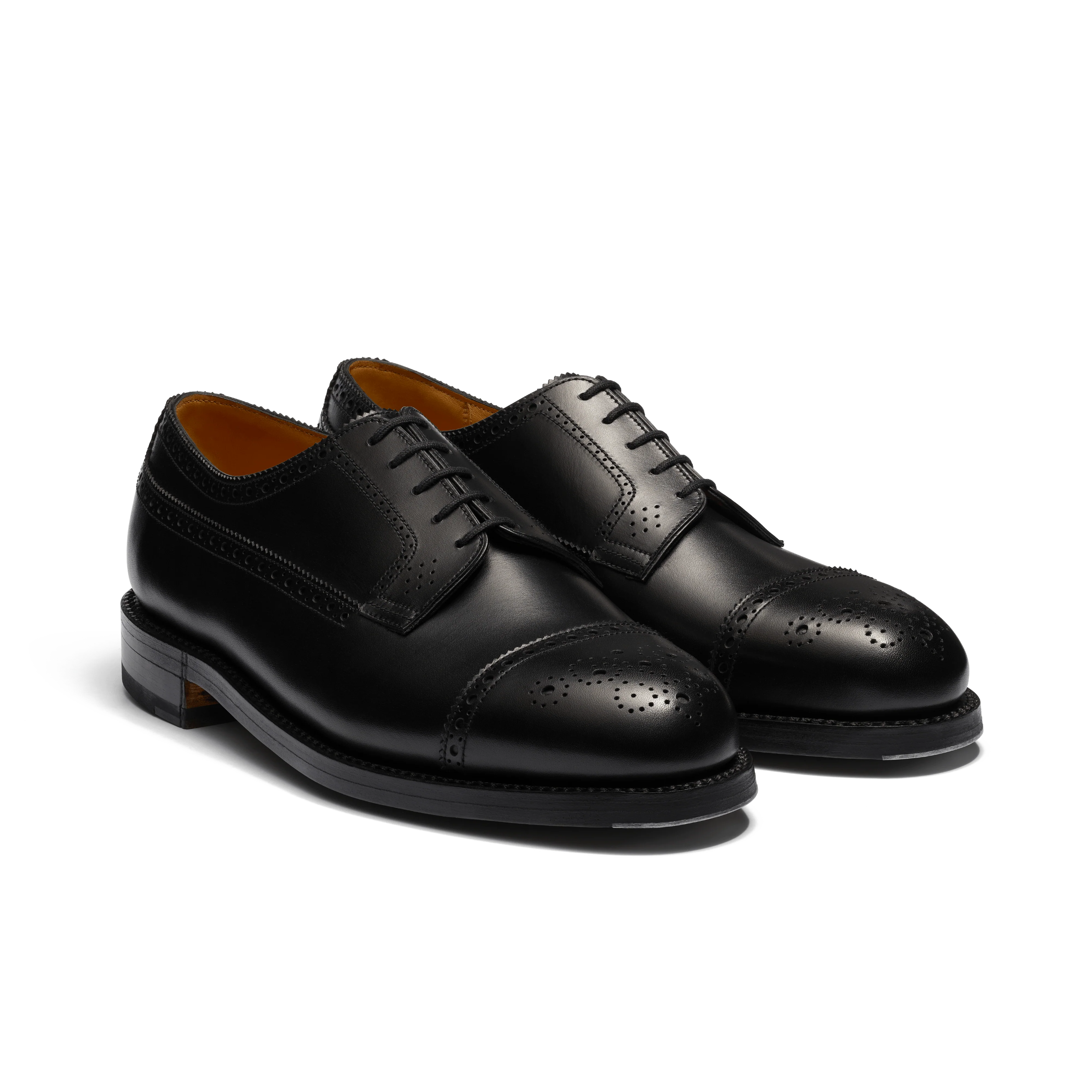 Derby Diplomate L'Étiquette x J.M. Weston [homme cuir veau box noir] - Image 2
