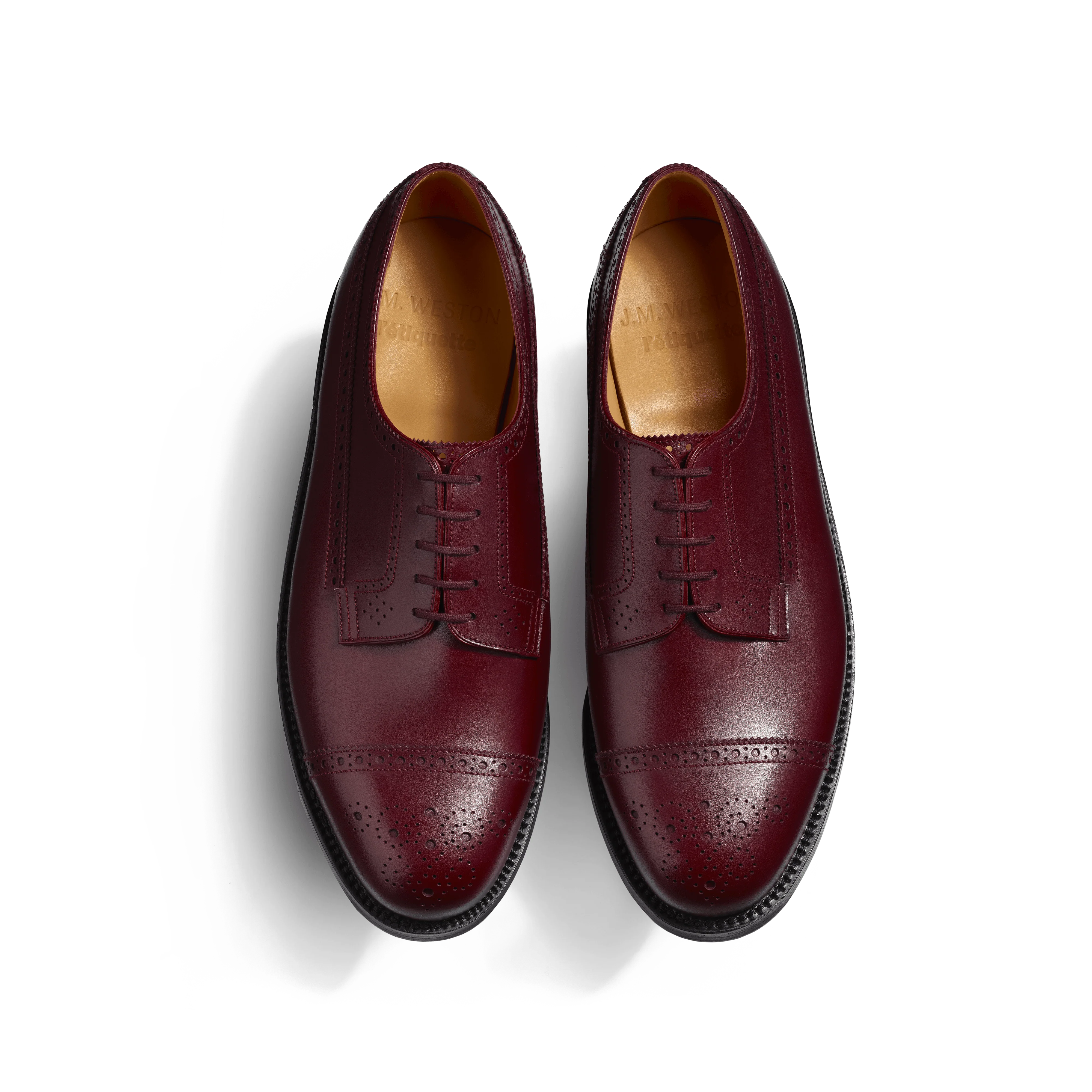 Derby Diplomate L'Étiquette x J.M. Weston [homme cuir veau box toucan] - Image 3