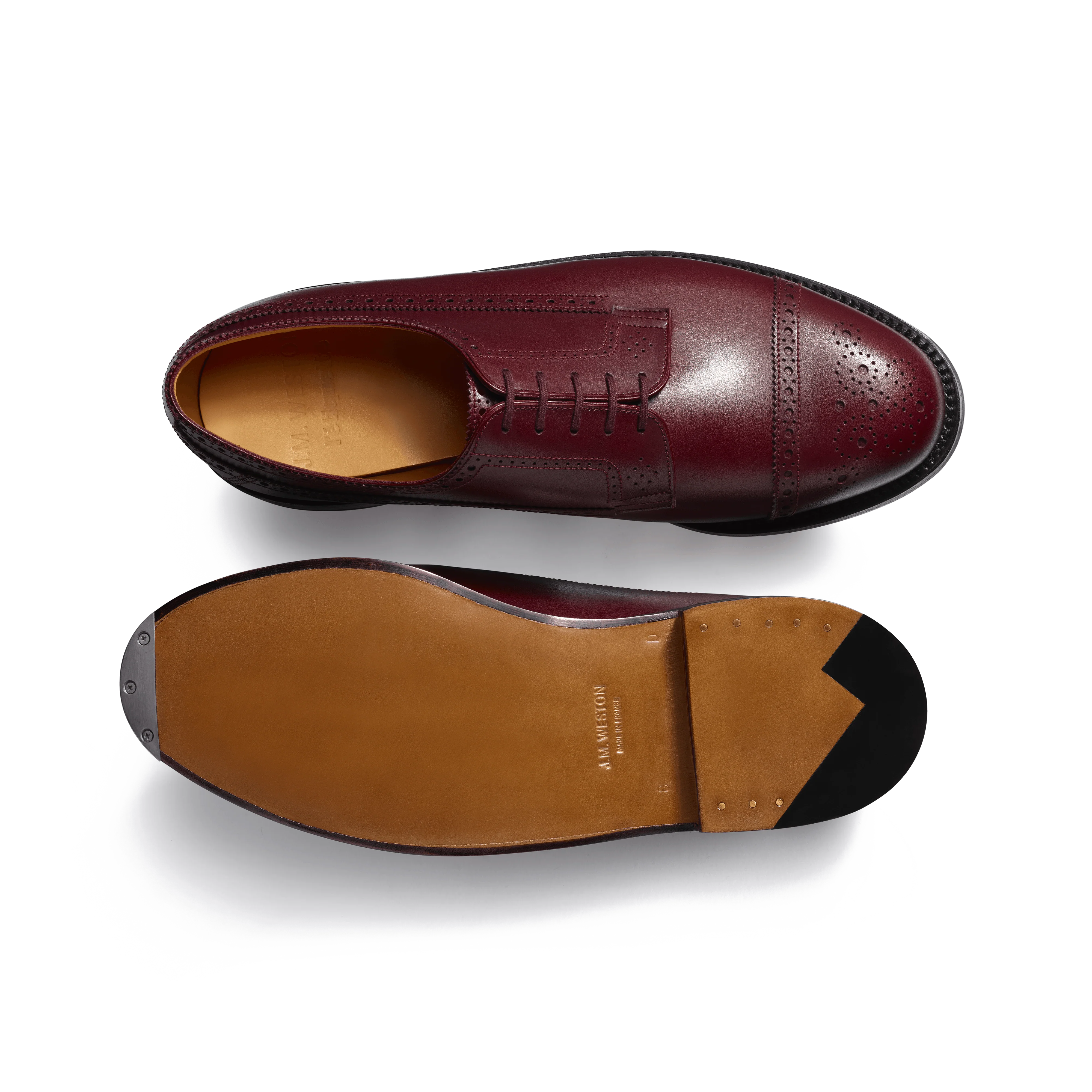 Derby Diplomate L'Étiquette x J.M. Weston [homme cuir veau box toucan] - Image 4