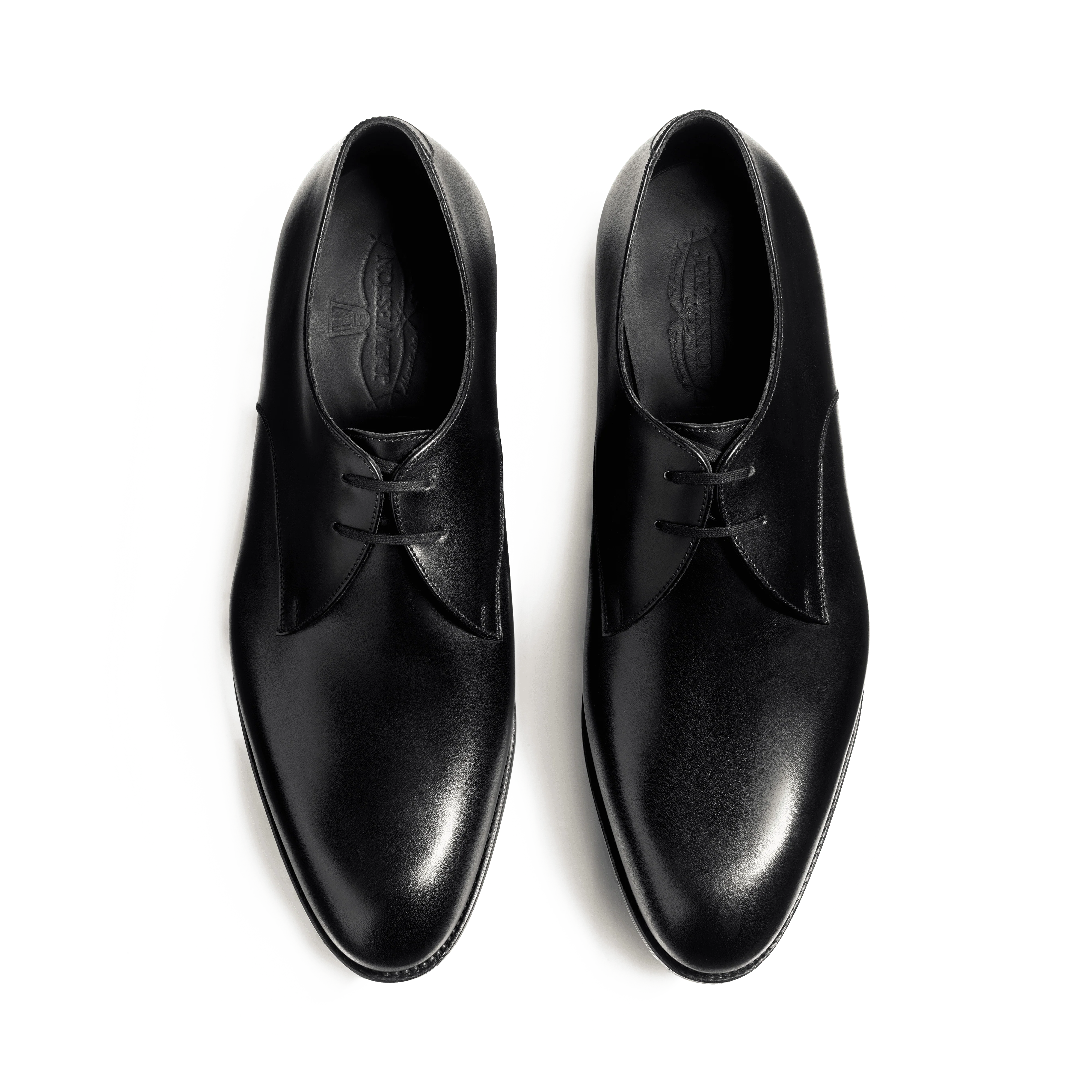 Derby Edouard [homme cuir lisse noir] - Image 3
