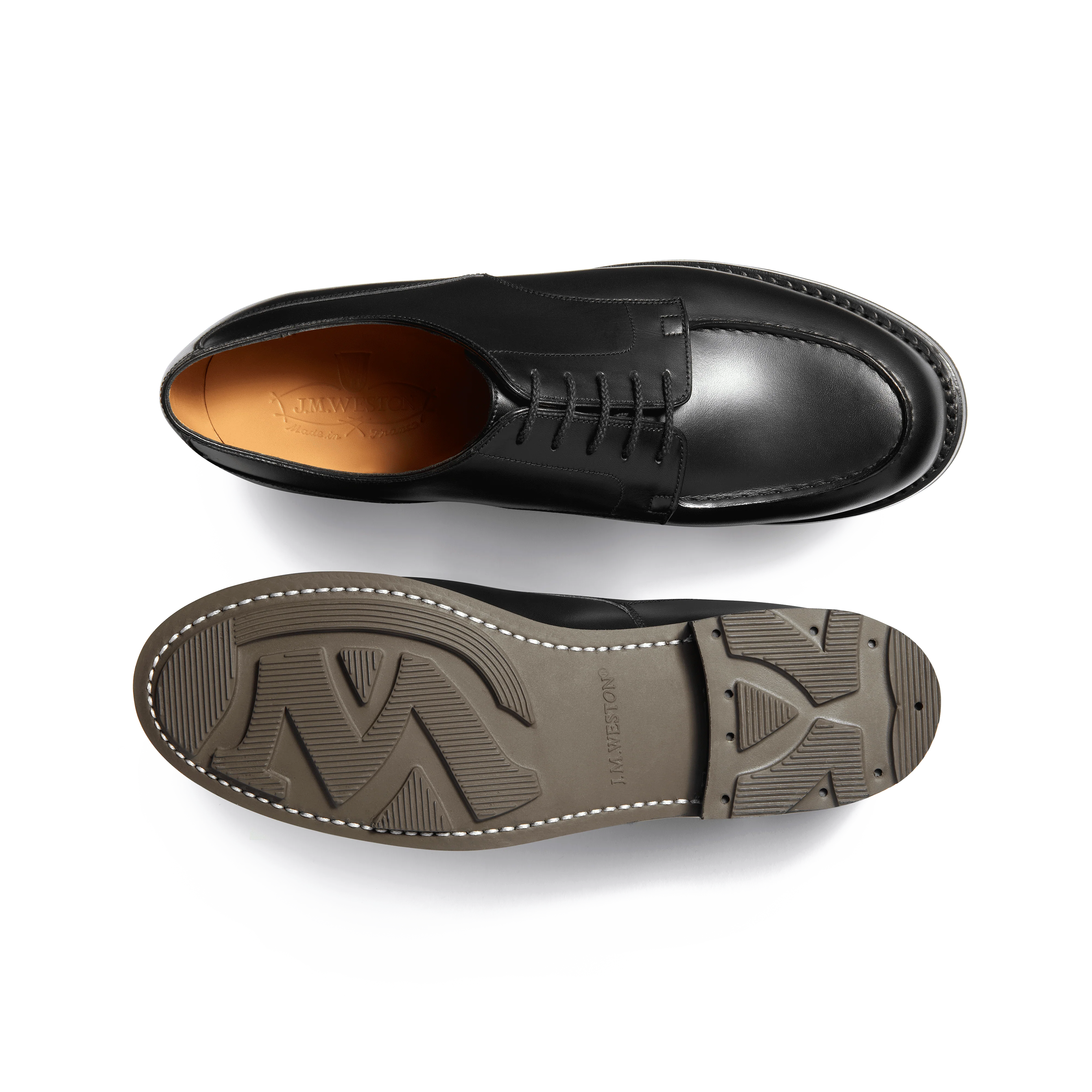 Derby Golf [homme cuir veau box noir] - Image 4