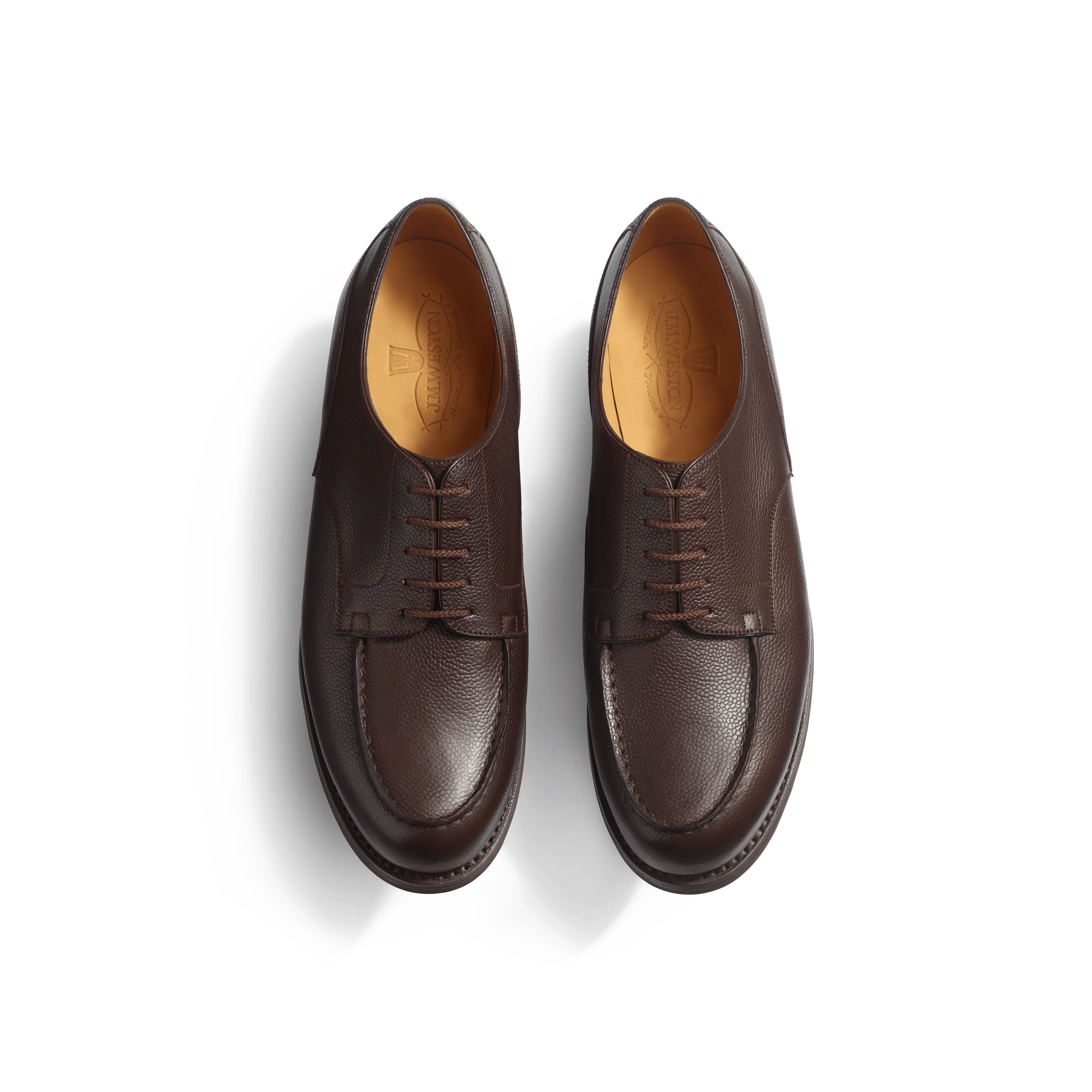 Derby Golf [homme cuir grain caviar café] - Image 3