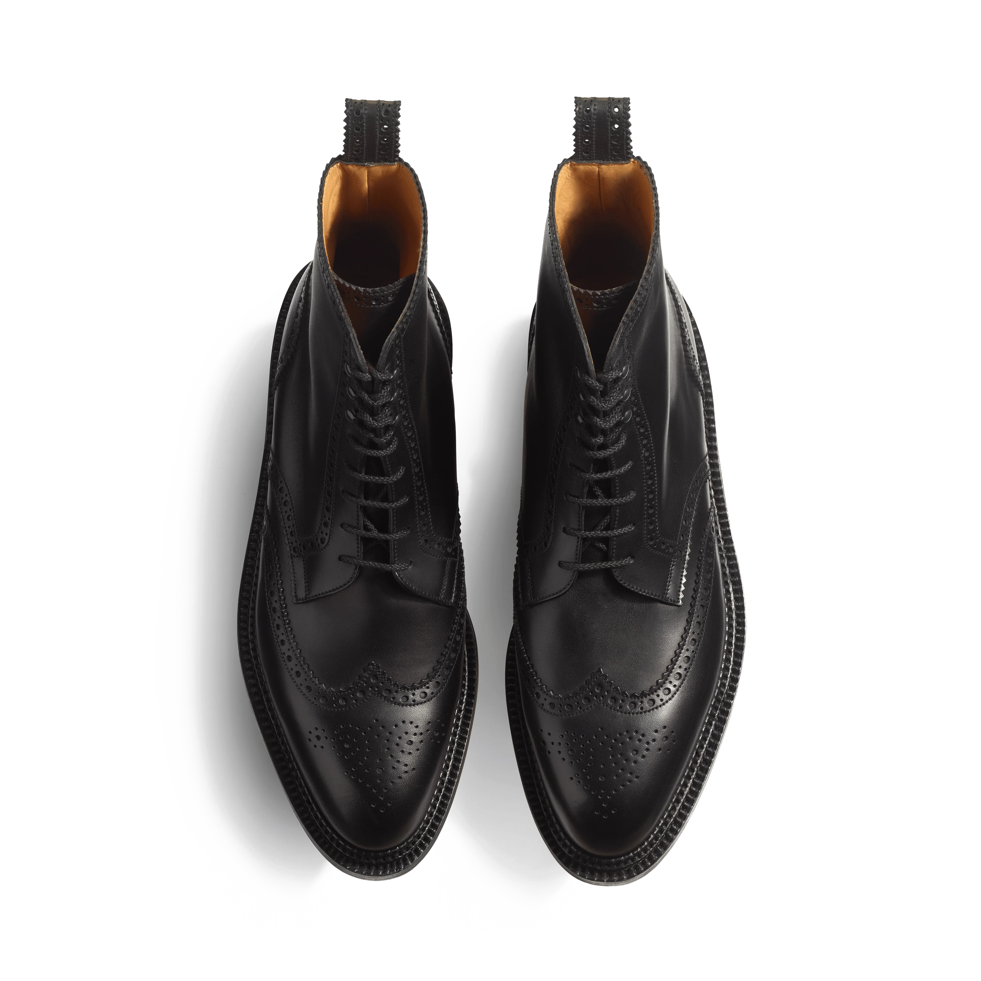Derby montant Léonard  [Homme cuir lisse noir] - Image 3