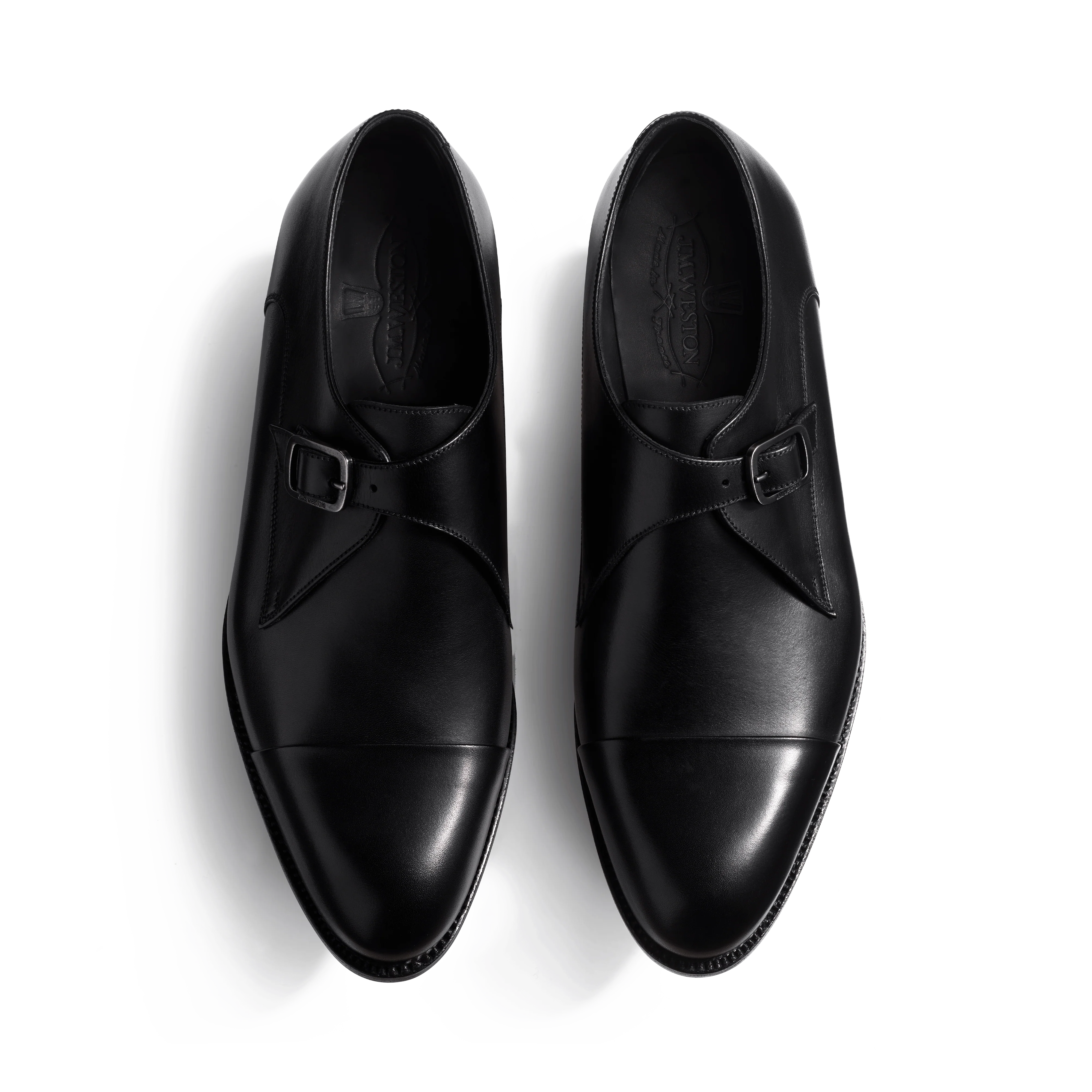 Derby simple Boucle Edouard [homme cuir lisse noir nuances] - Image 3