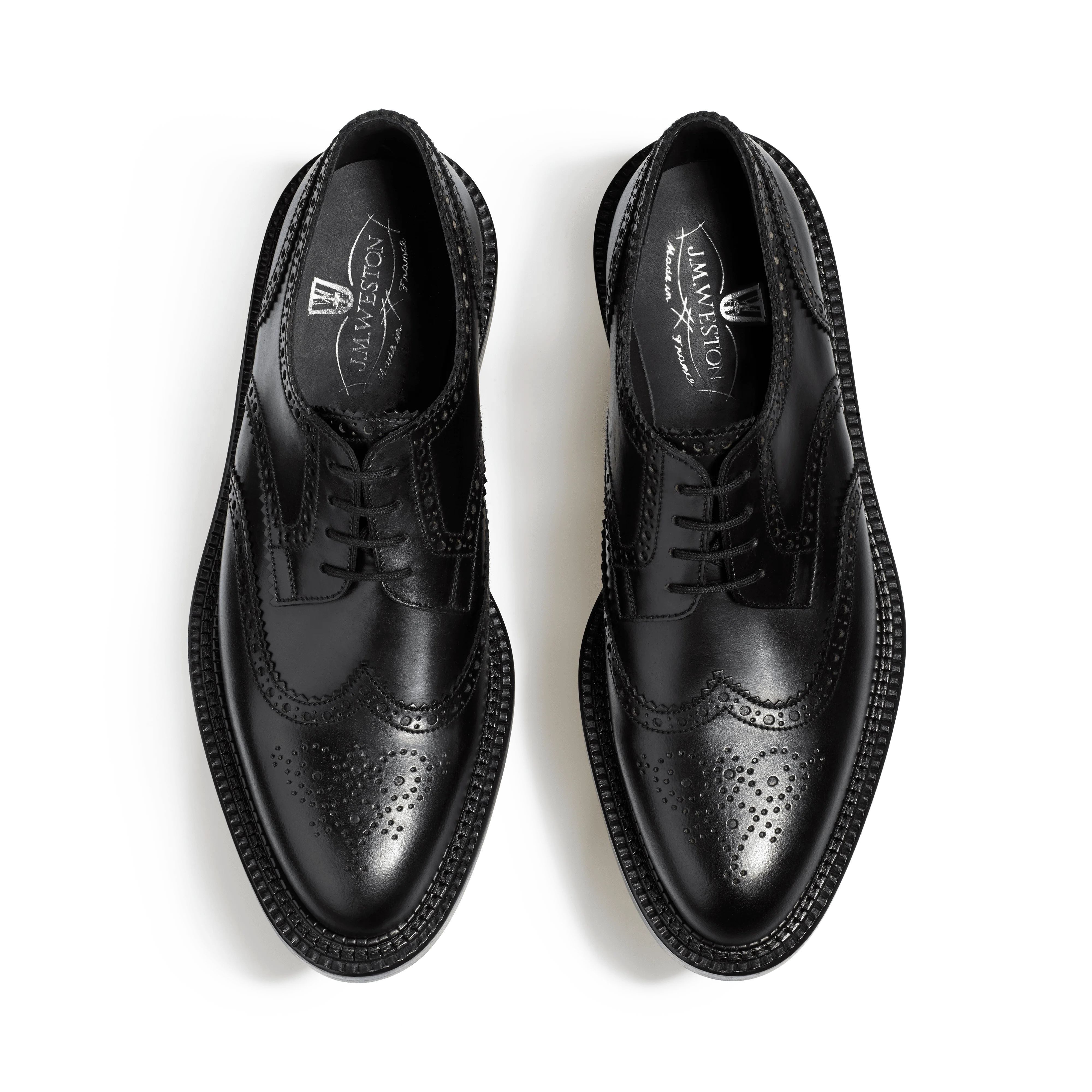 Derby triple semelle Rosalie [femme cuir lisse noir] - Image 3