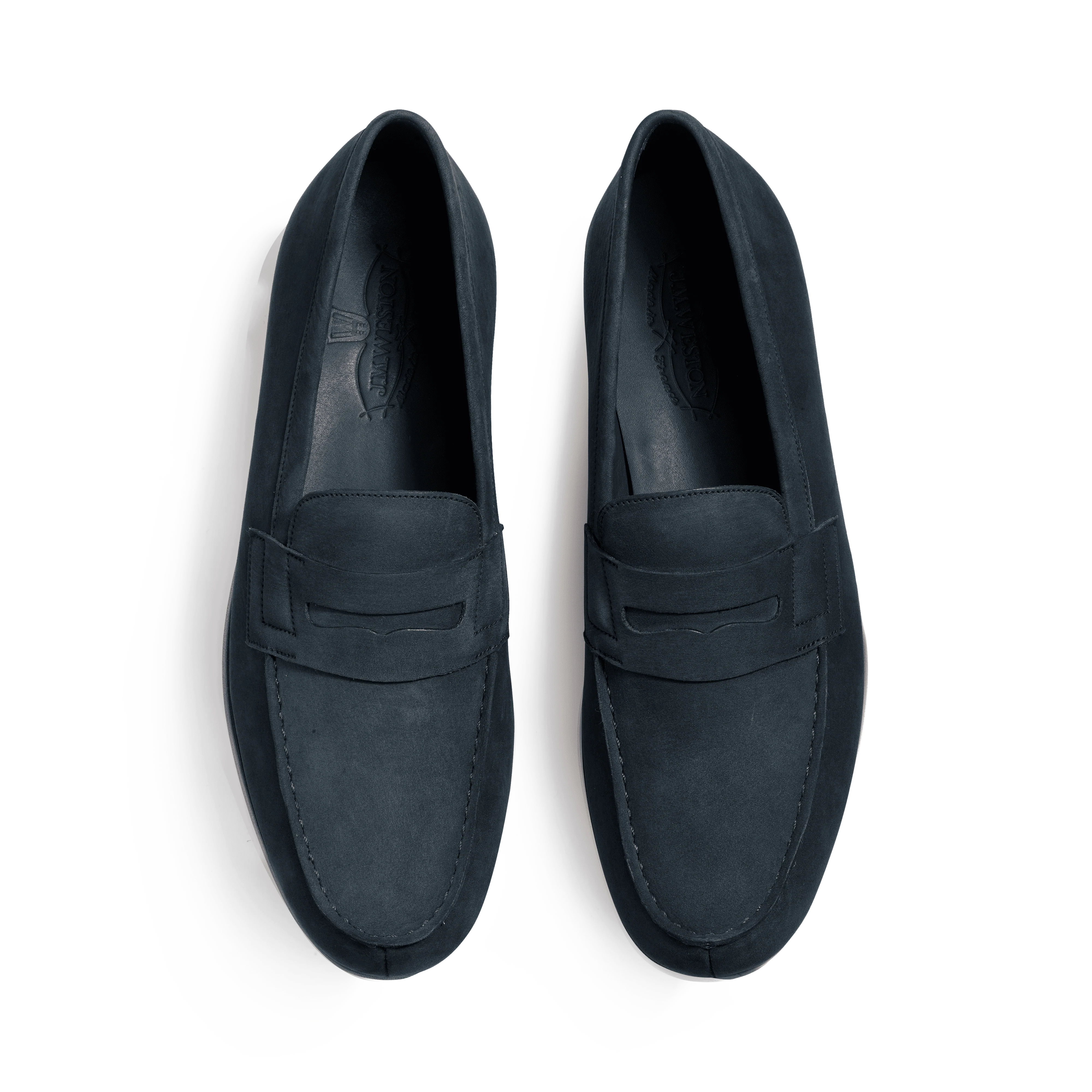 Le Moc' Weston [homme nubuck bleu marine] - Image 3