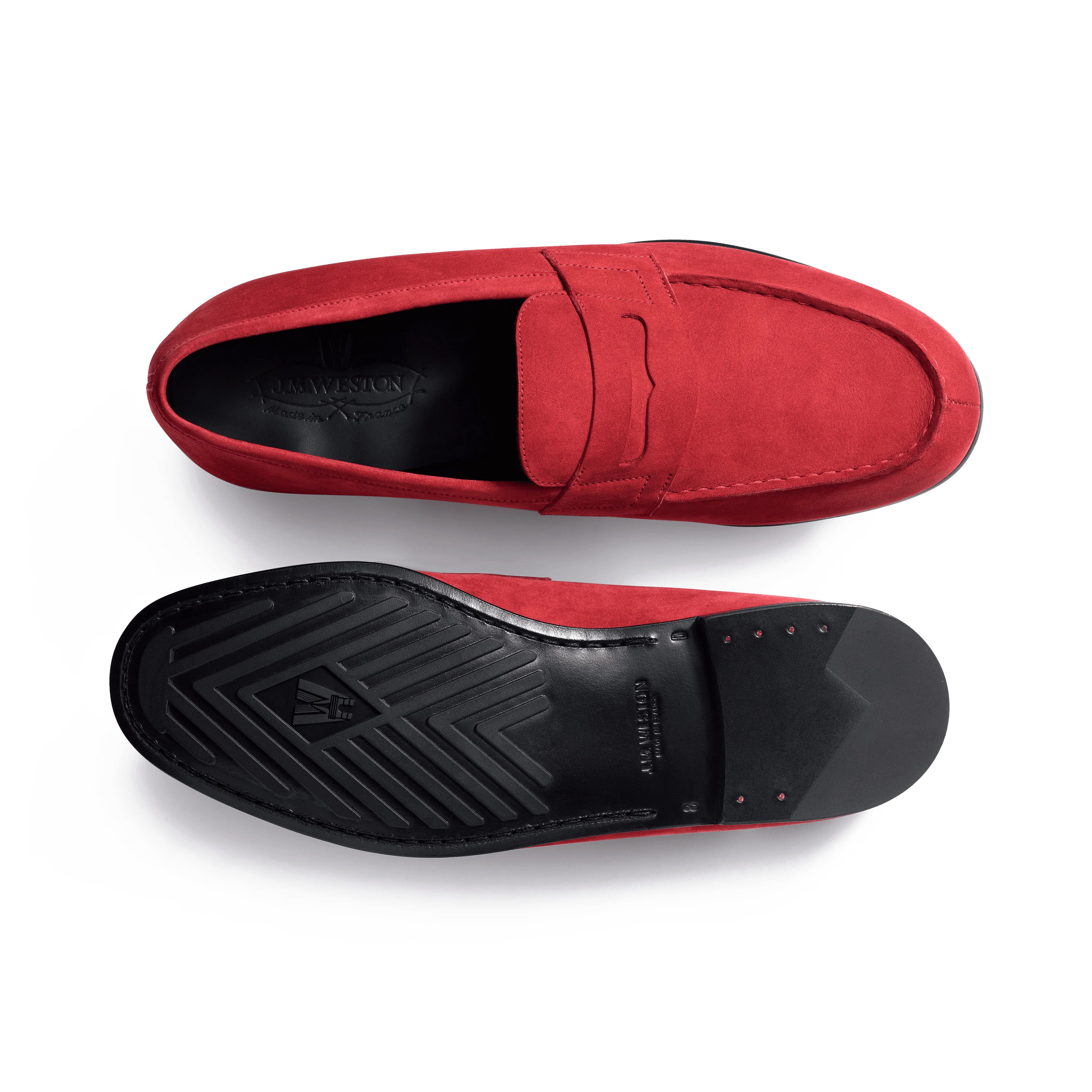 Le Moc' Weston [homme nubuck rouge] - Image 4