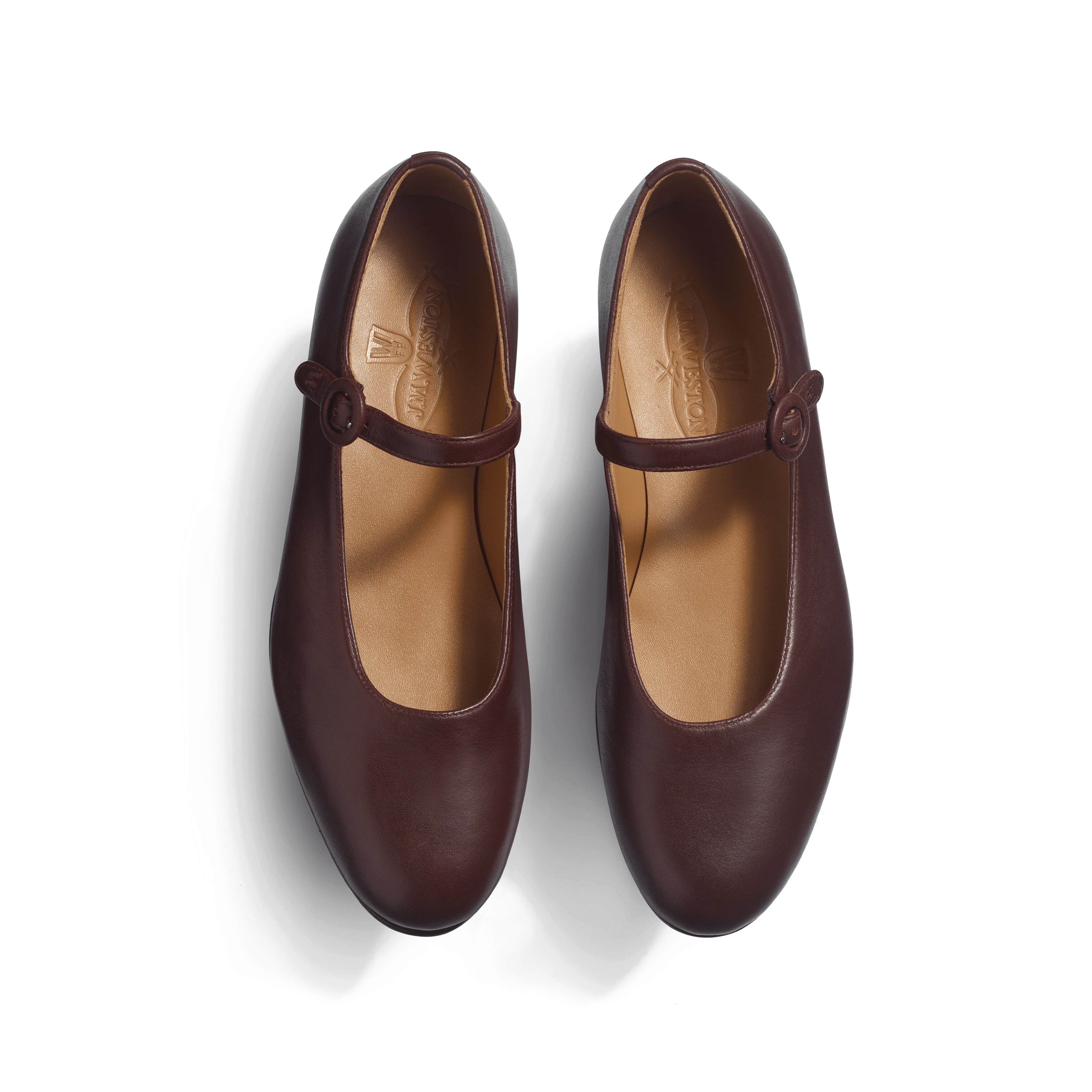 Mary Jane [femme cuir veau lisse bordeaux] - Image 3