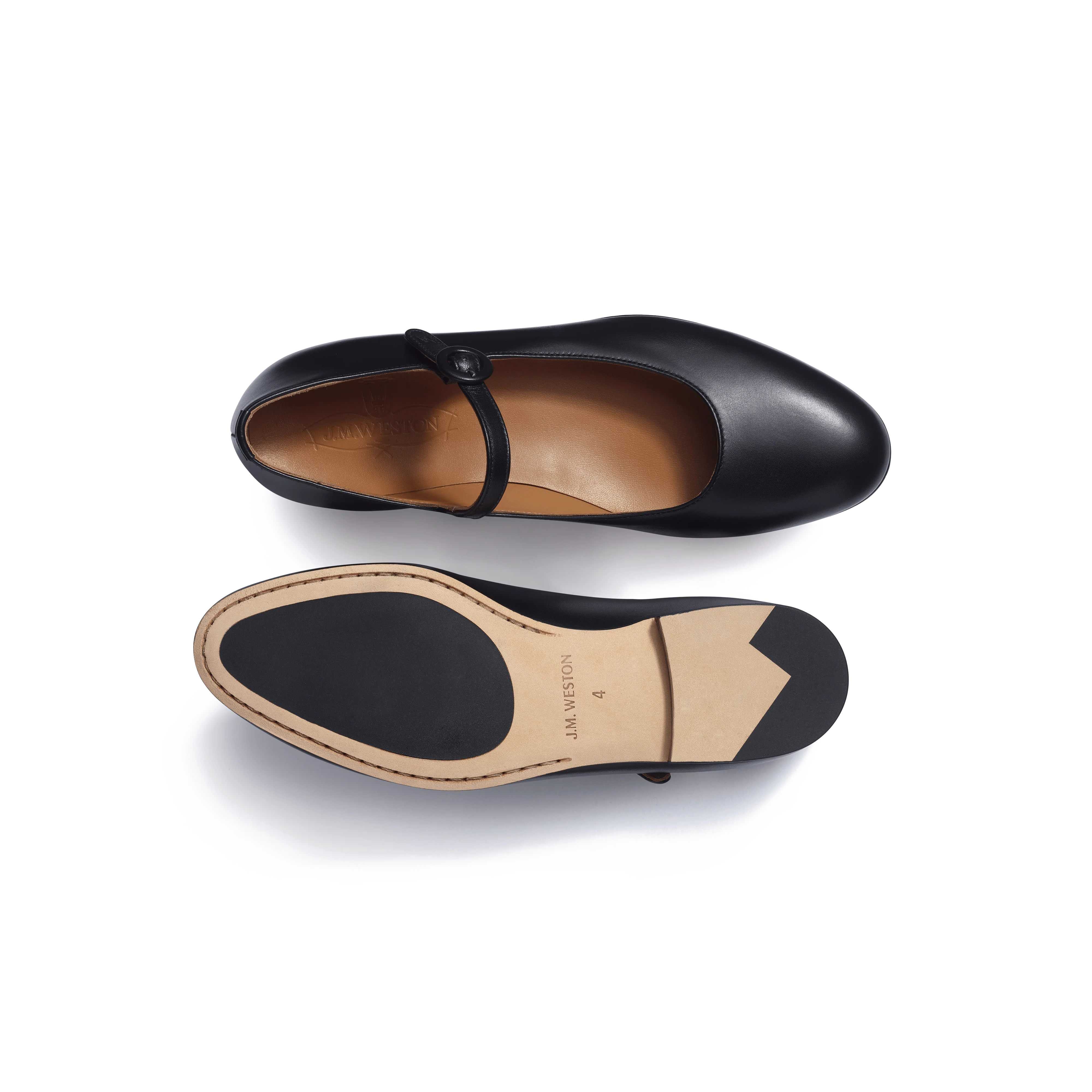Mary Jane [femme cuir veau lisse noir] - Image 4
