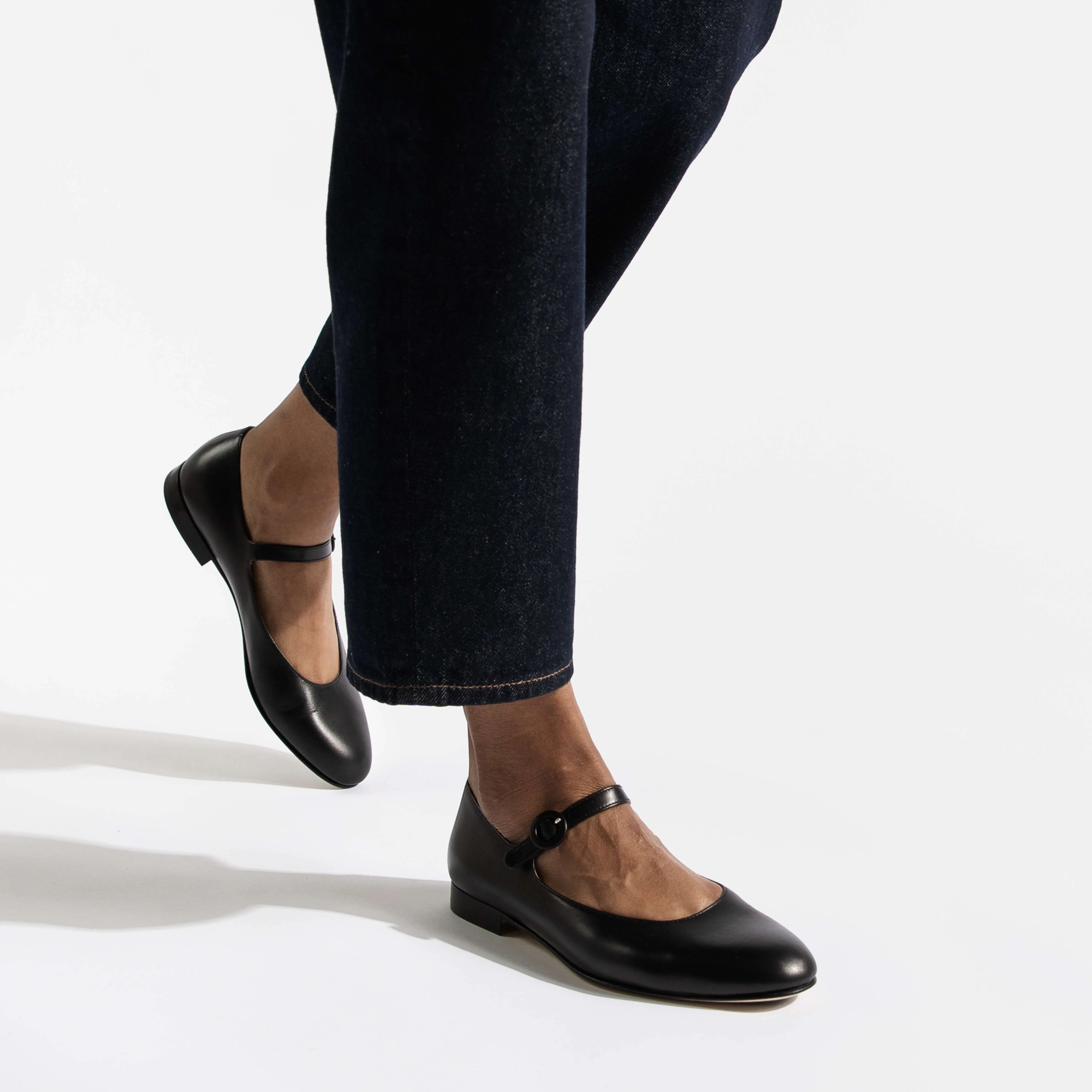 Mary Jane [femme cuir veau lisse noir] - Image 5