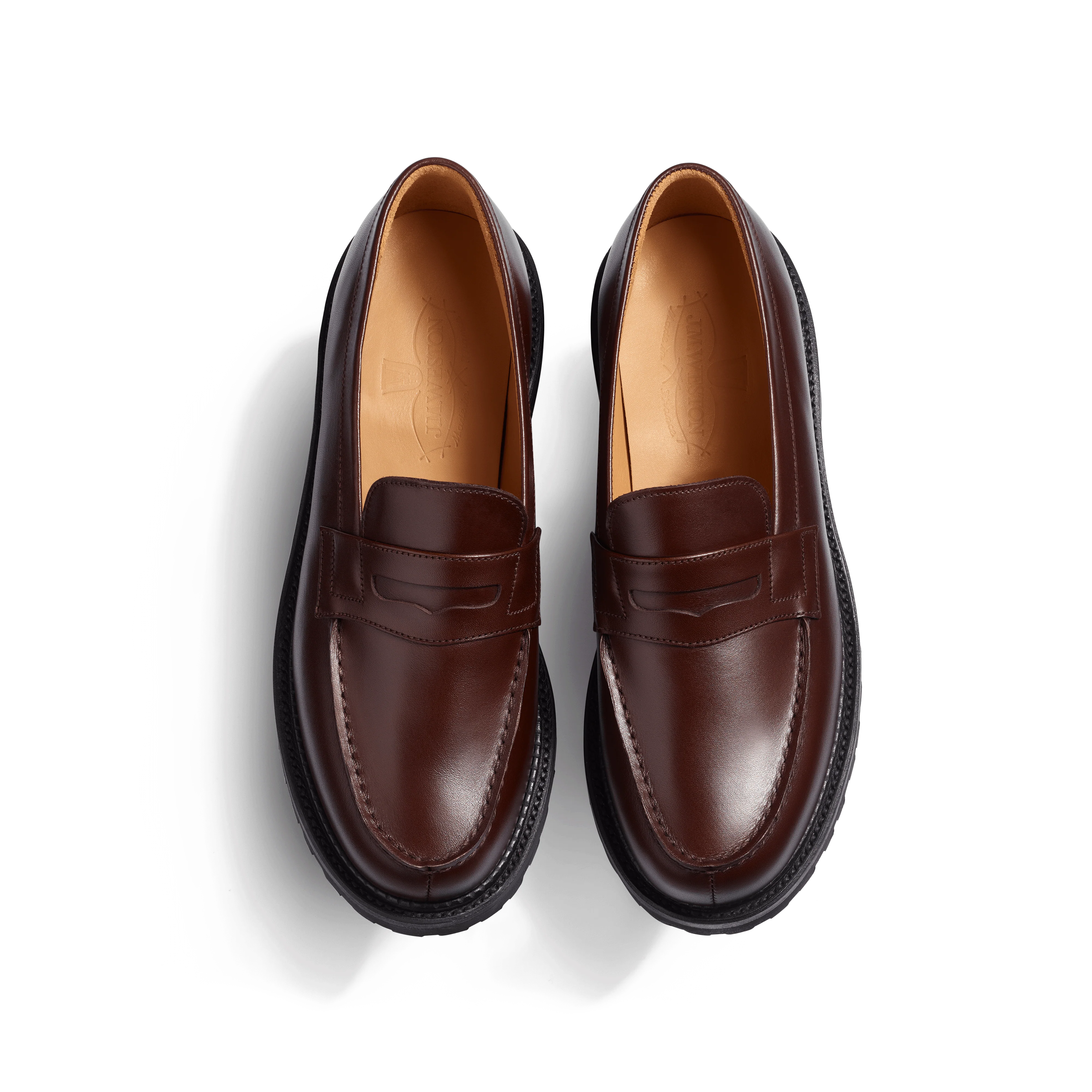 Mocassin 180 commando [femme cuir veau box marron mélèze] - Image 3